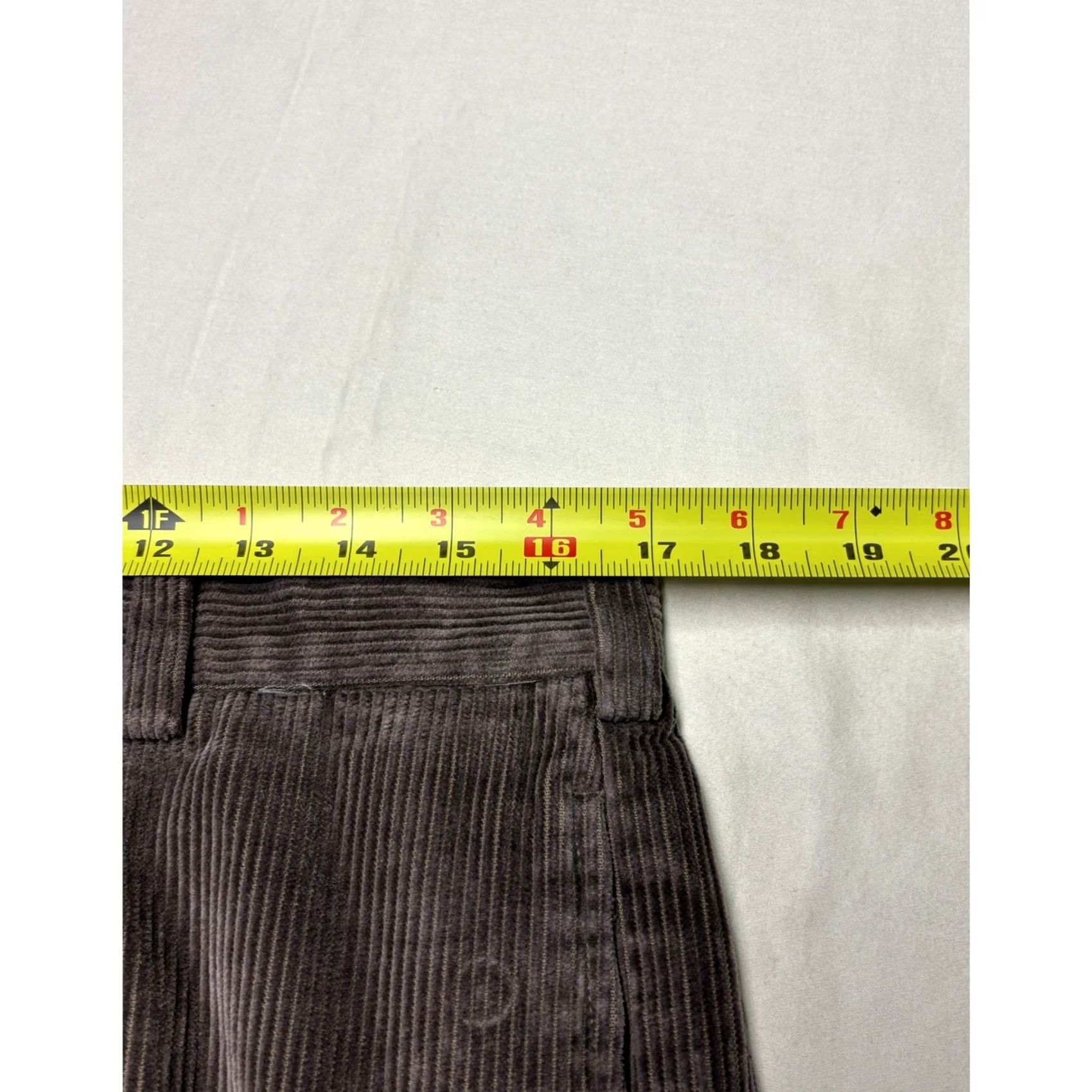 Brooks Brothers VINTAGE Brooks Brothers Hudson Corduroy Pants Mens 35x32 Brown Straight Leg Wide Size US 35 - 5 Thumbnail
