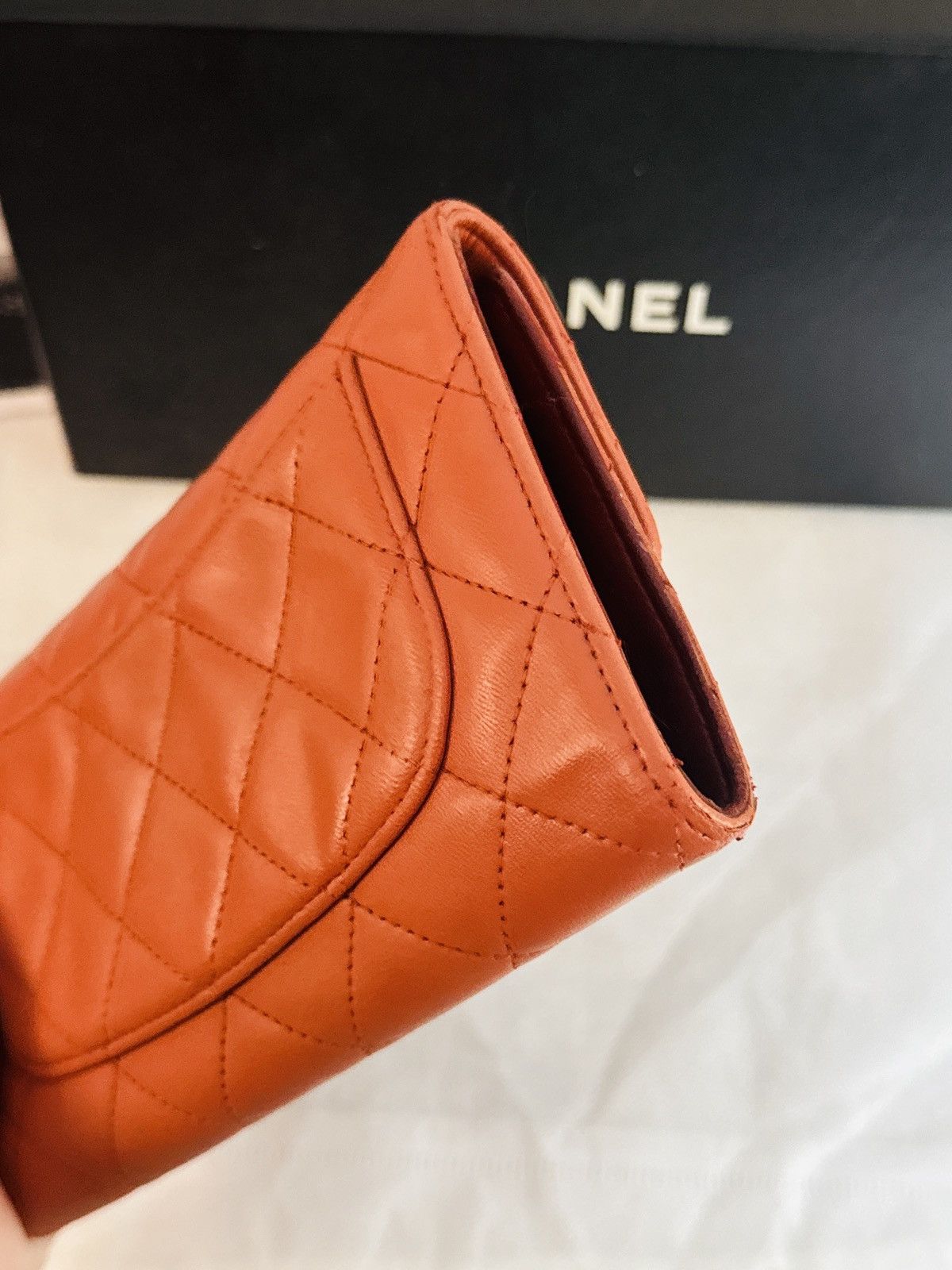 Chanel AUTHENTIC Chanel Timeless/classique Long Flap Quilted Wallet Size ONE SIZE - 11 Thumbnail