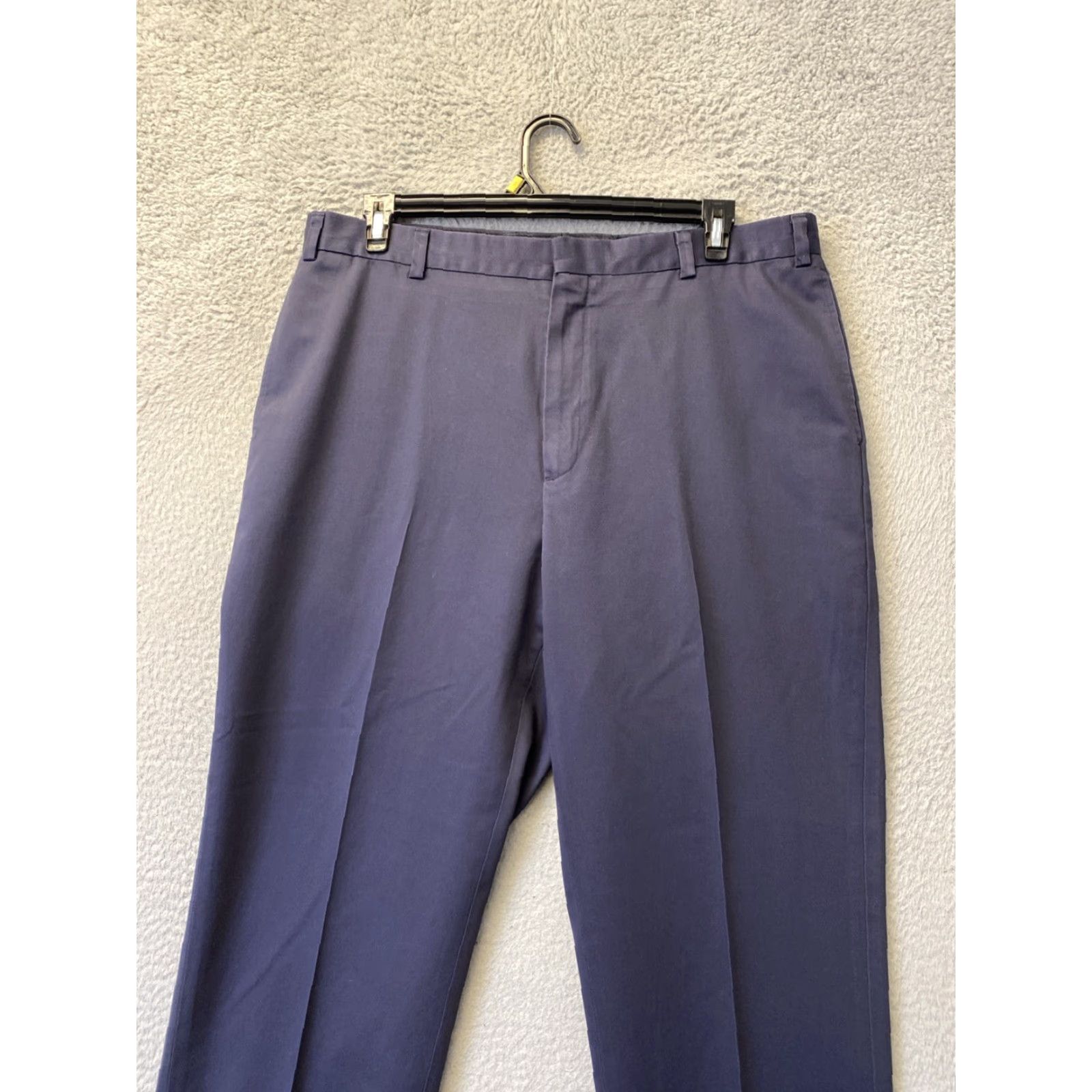 Vintage VINTAGE L.L. Bean Chino Pants Mens Size 38x32 Navy Cotton Casual Workwear Size US 38 / EU 54 - 2 Thumbnail