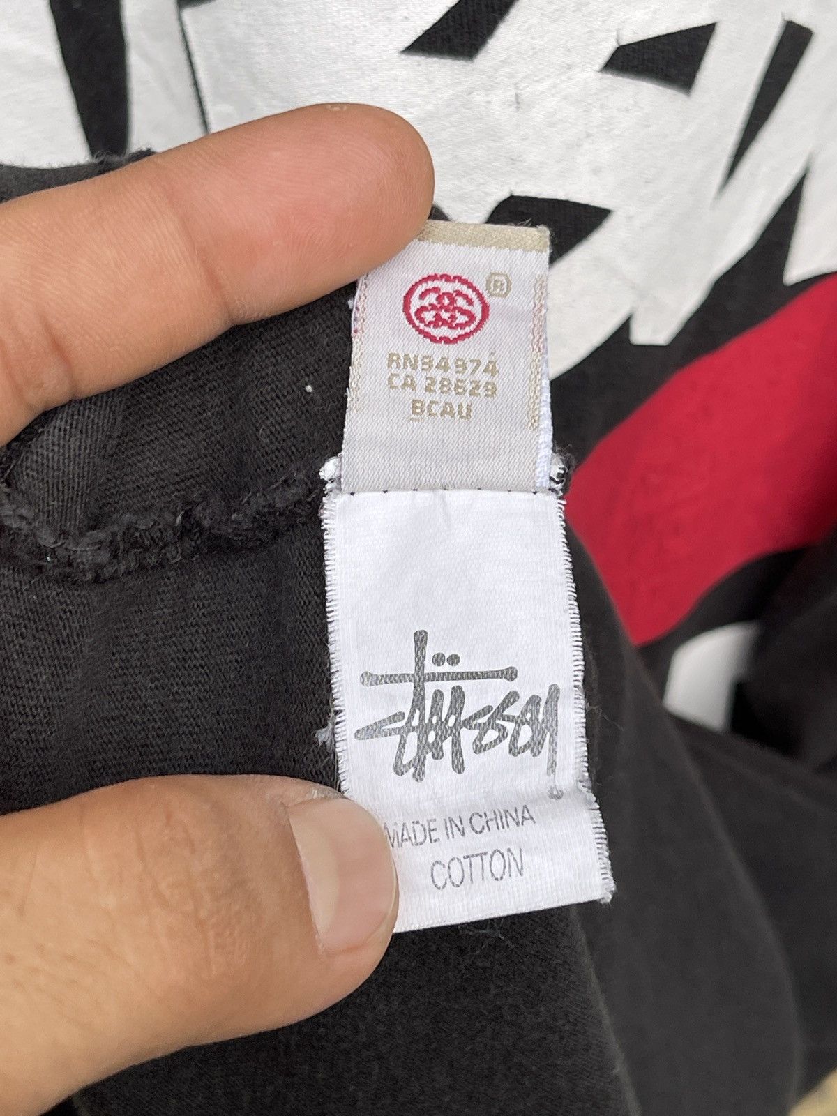 Stussy Rare🔥Vintage STUSSY Since 1980 T Black Tee Size US L / EU 52-54 / 3 - 8 Thumbnail