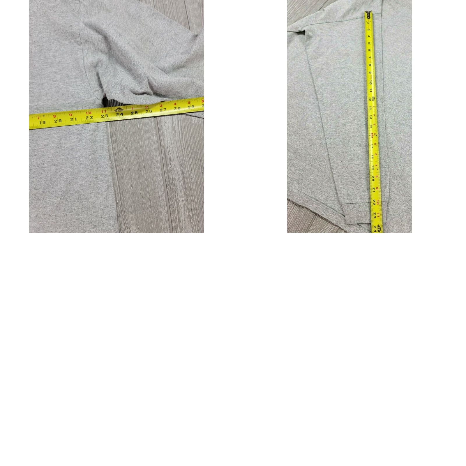 Nautica VINTAGE Nautica Jeans Co Graphic Long Sleeve TShirt Crew Neck Gray USA Made L Mens 90s Logo 1990s Size US L / EU 52-54 / 3 - 8 Thumbnail