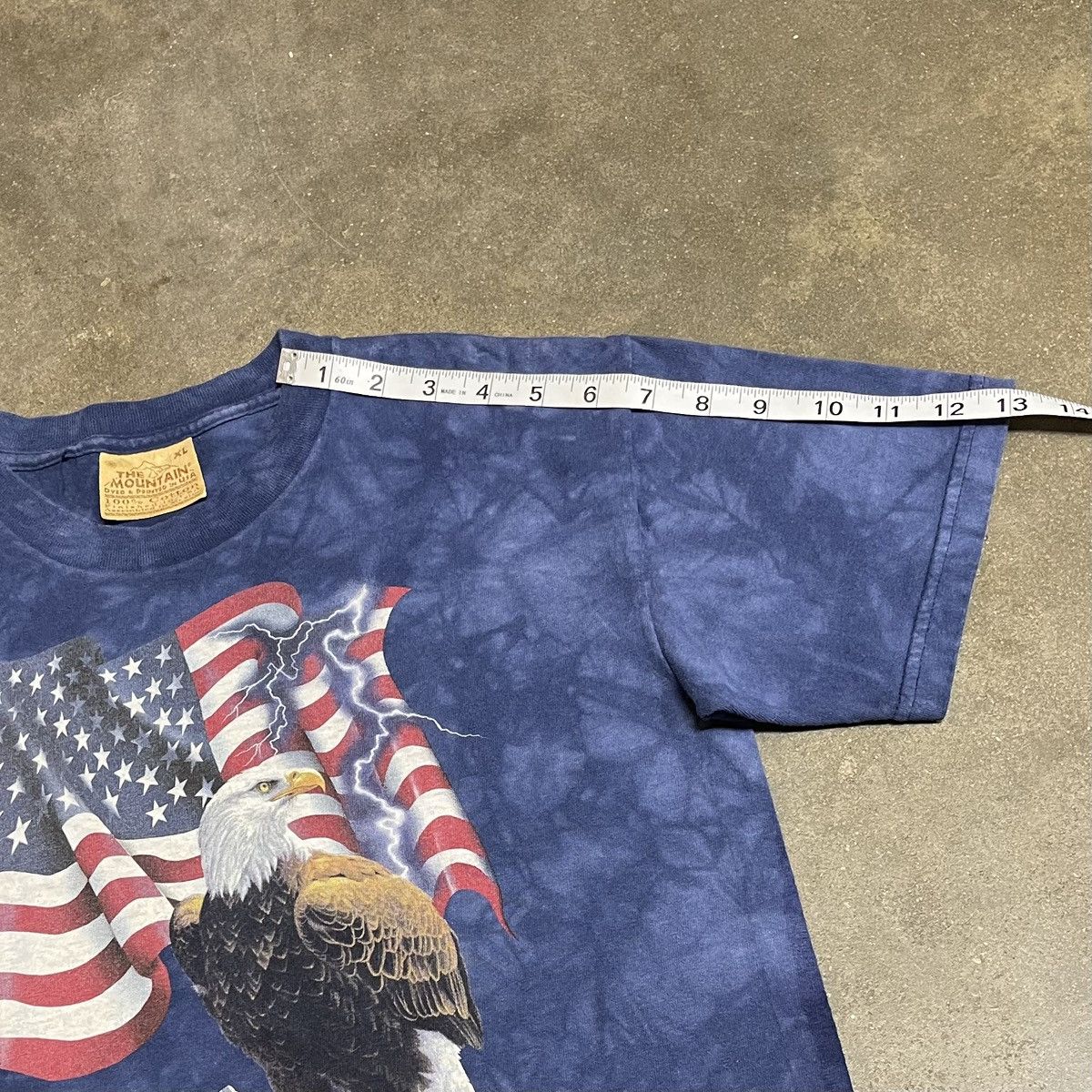 The Mountain Vintage The Mountain Eagle USA Tie Dye Graphic Tee Size US XL / EU 56 / 4 - 7 Thumbnail