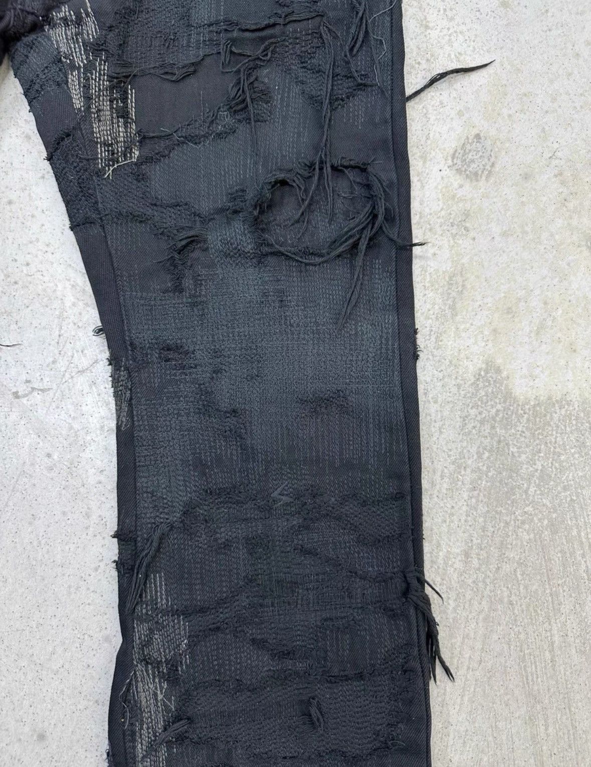 Undercover Undercover 85 Jeans AW05 Black Men 3 Size US 32 / EU 48 - 3 Thumbnail