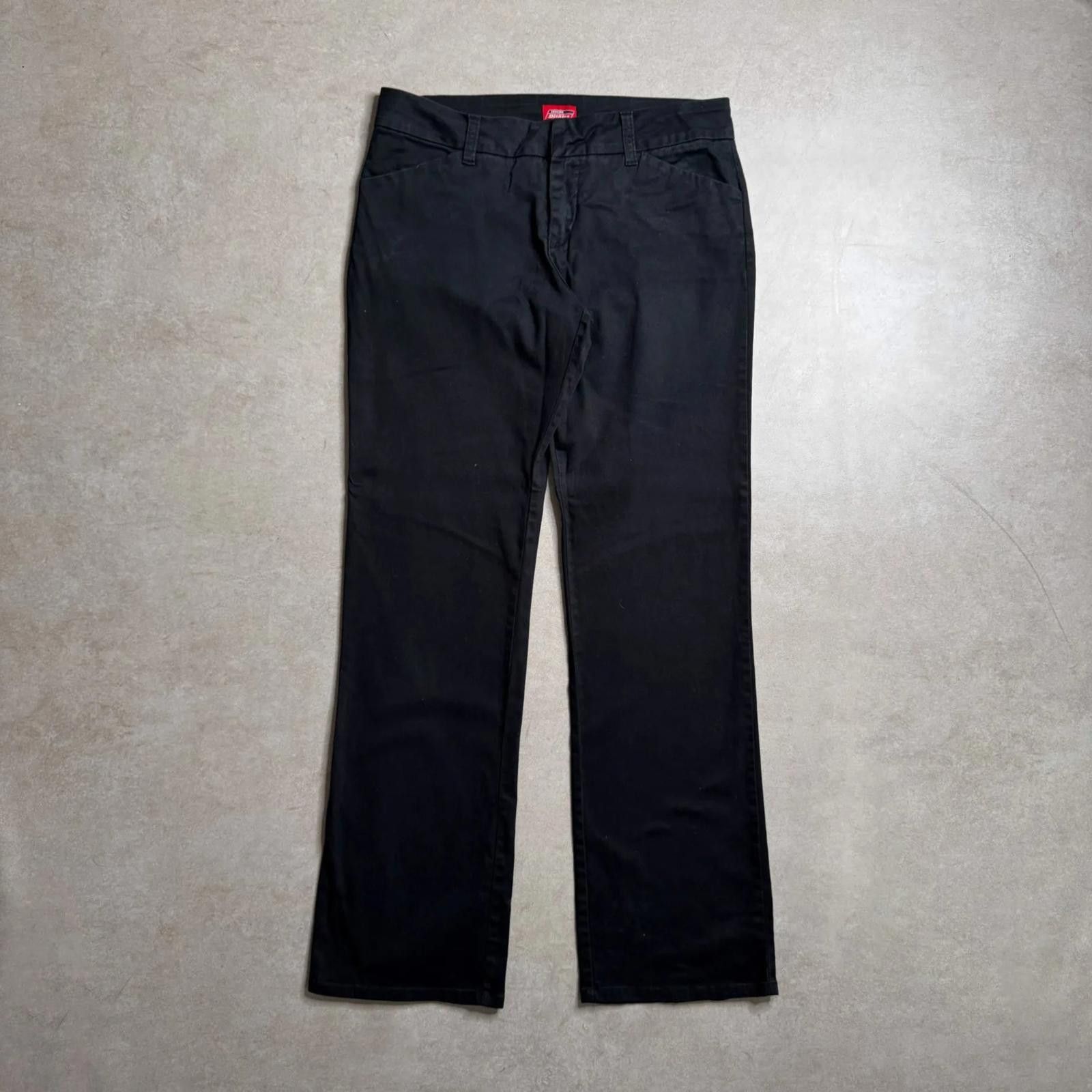 Dickies Vintage Dickies Black Flare Pant - 30x32 Size US 30 / EU 46 - 1 Thumbnail