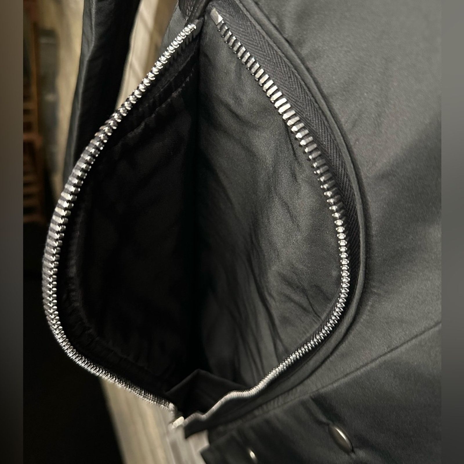 Rick Owens SS20 Tecuatl Bauhaus Jacket Black IT 50 Large Zipper Pockets Size US L / EU 52-54 / 3 - 6 Thumbnail