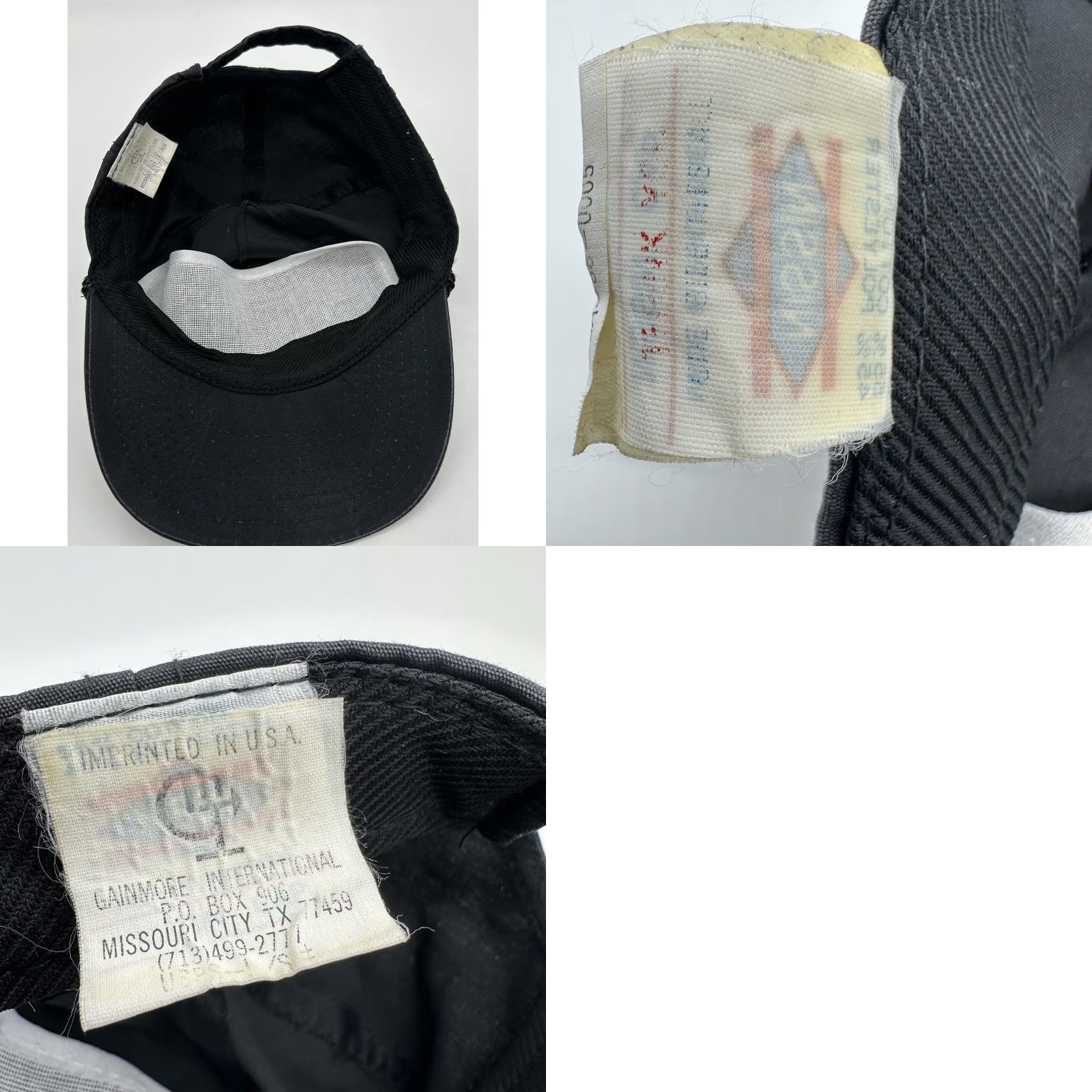 Stampd VINTAGE Vietnam Veteran Hat Black Cotton Canvas Adjustable Strap Baseball Cap Hat Unisex Adults Nissin Casual 90s Theme Boys Mens Girls KS Size ONE SIZE - 8 Thumbnail