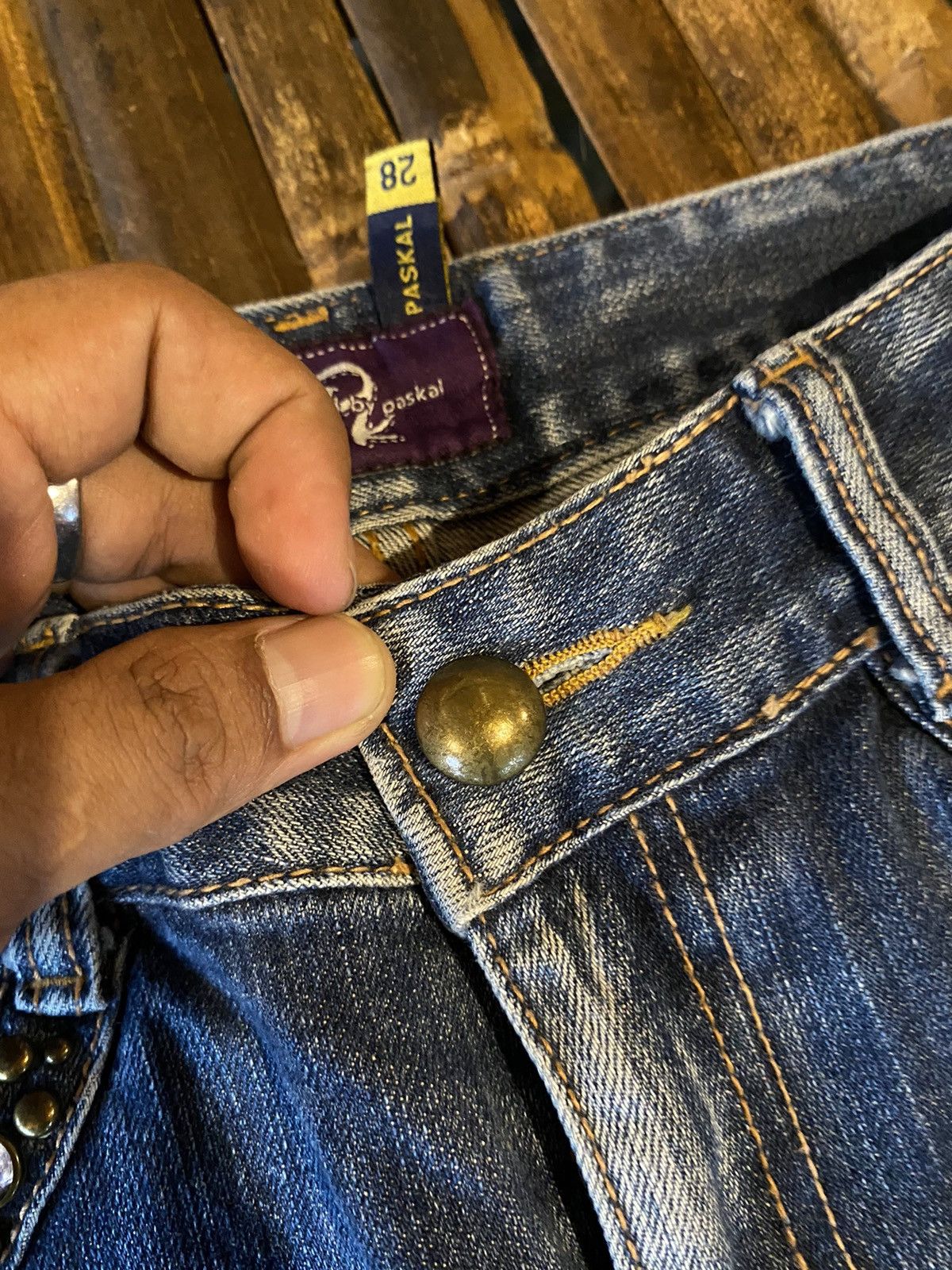 Japanese Brand PASKAL DENIM PANTS Size US 31 - 6 Thumbnail