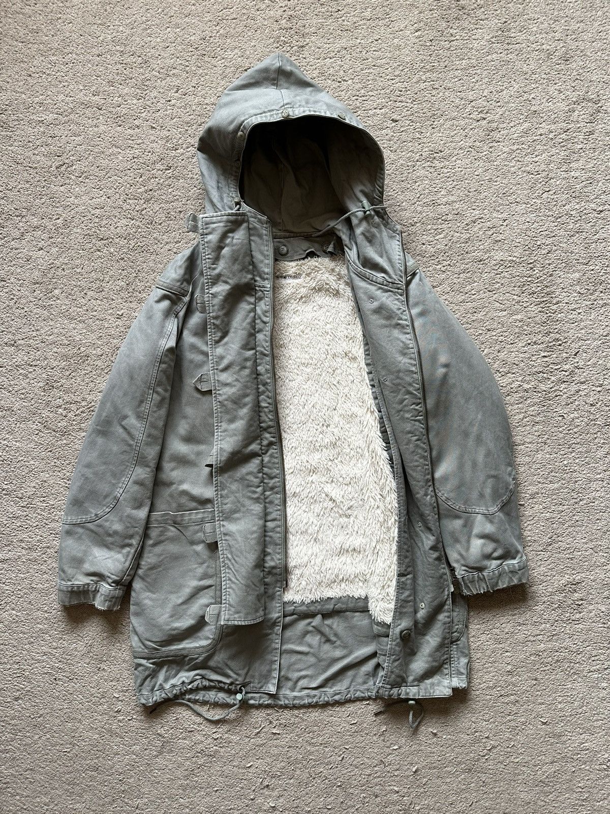 Tsumori Chisato 1990s Tsumori Chisato Military Parka Jacket Size US M / EU 48-50 / 2 - 2 Thumbnail