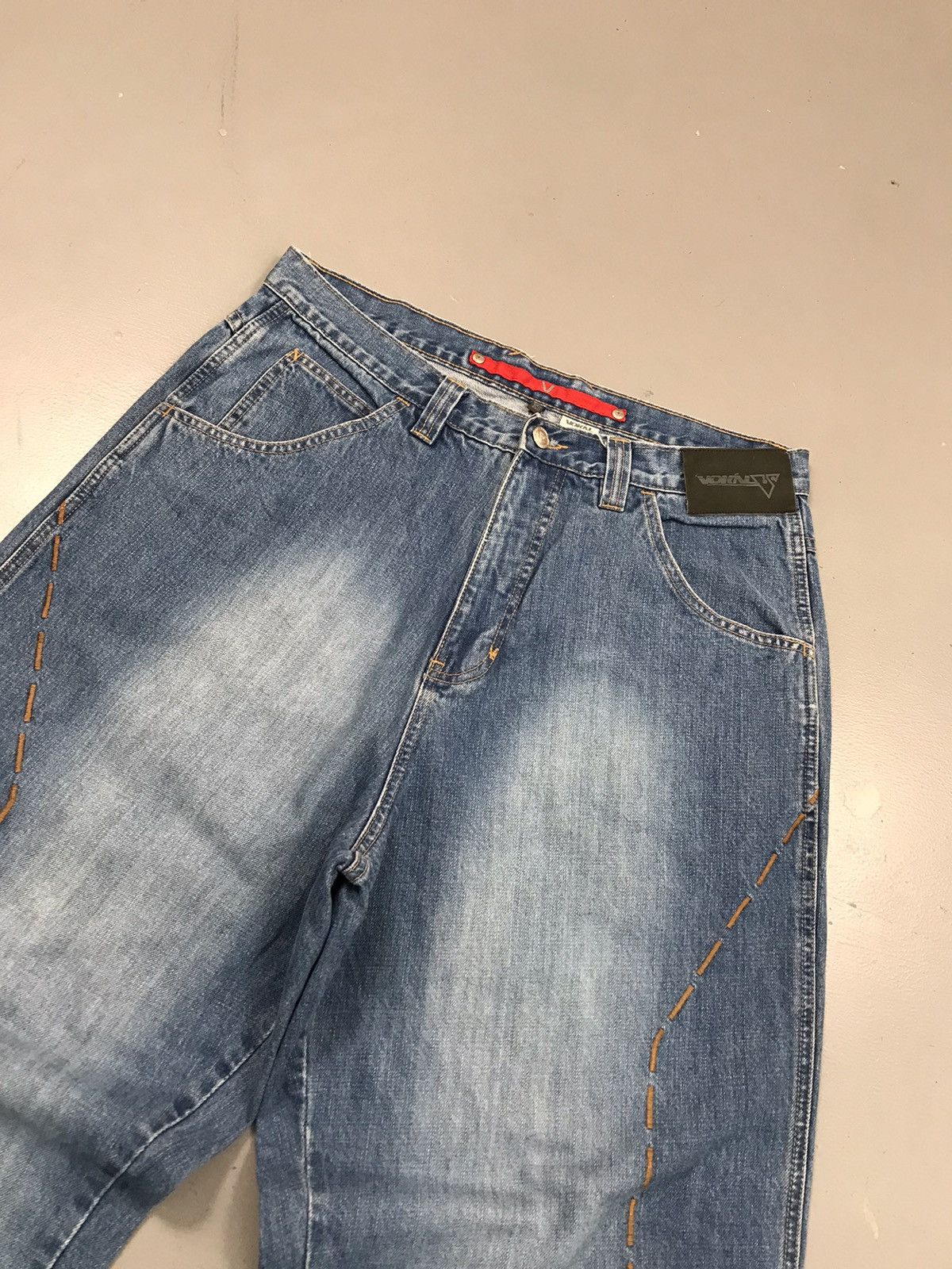 Vintage Crazy Vintage vokal bottom stitch denim Size US 34 / EU 50 - 5 Thumbnail