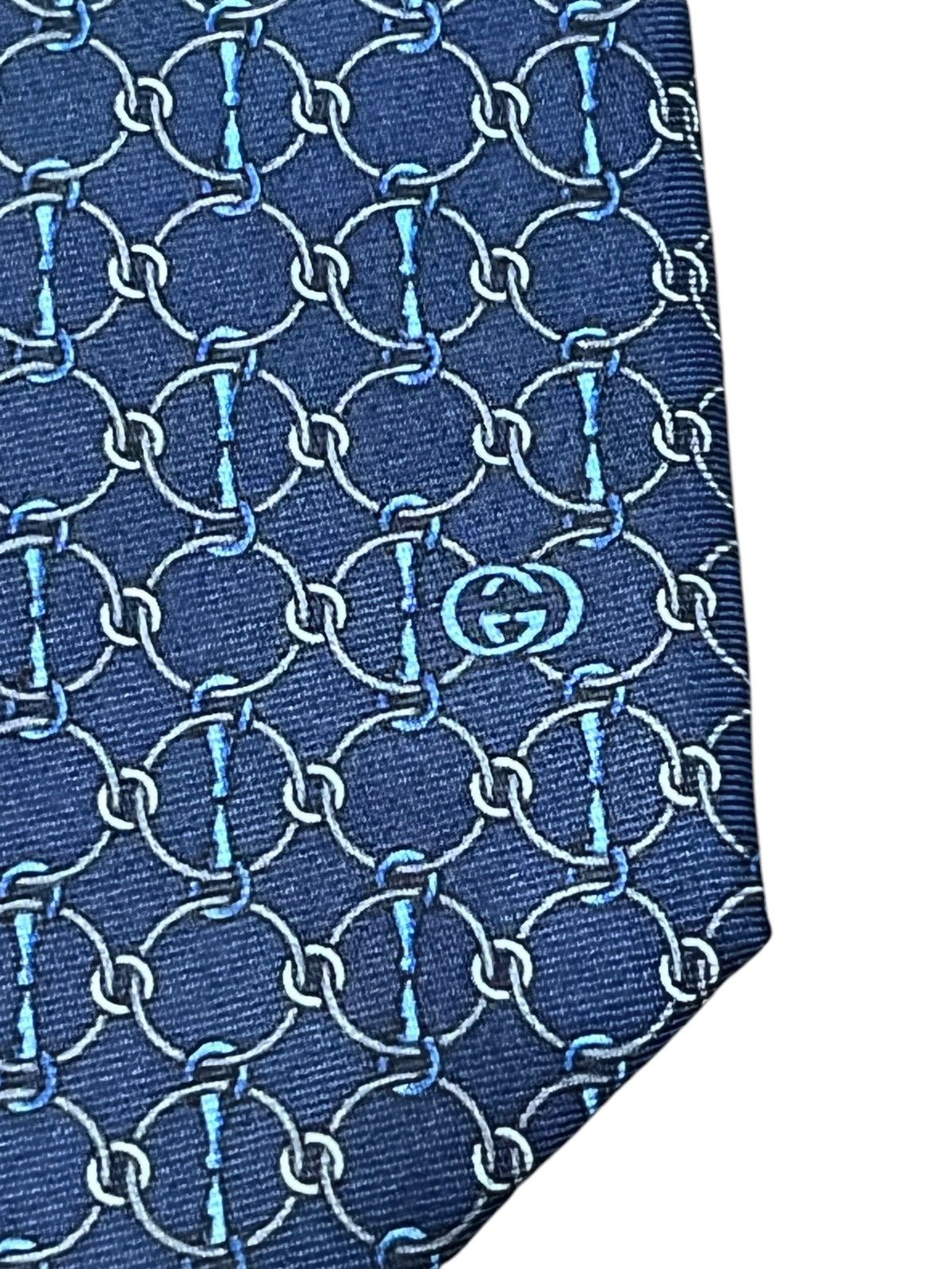 Gucci Vintage 90’s GUCCI Silk Necktie Made In ITALY NEW OLD STOCK Size ONE SIZE - 4 Thumbnail