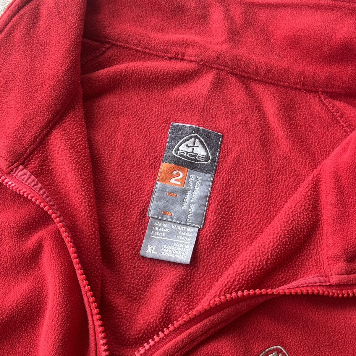 Vintage Nike Acg Vintage Zip Fleece Jacket Size US XL / EU 56 / 4 - 4 Thumbnail