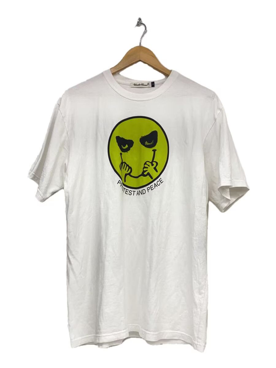 Undercover "PROTEST AND PEACE" Smiley Face Tee Size US L / EU 52-54 / 3 - 1 Thumbnail