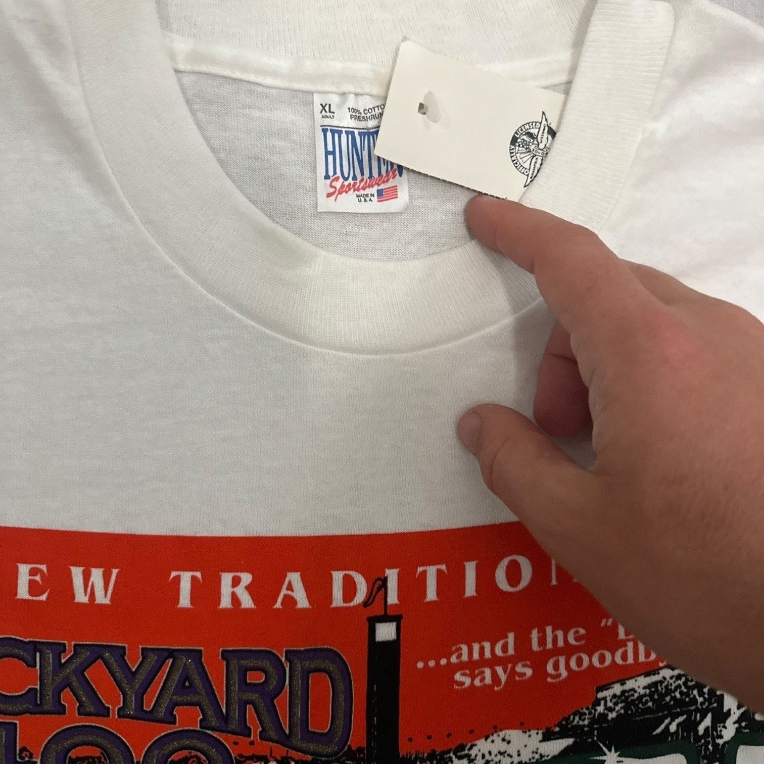Hunter Harry gant 1994 brickyard 400 Size US XL / EU 56 / 4 - 3 Thumbnail