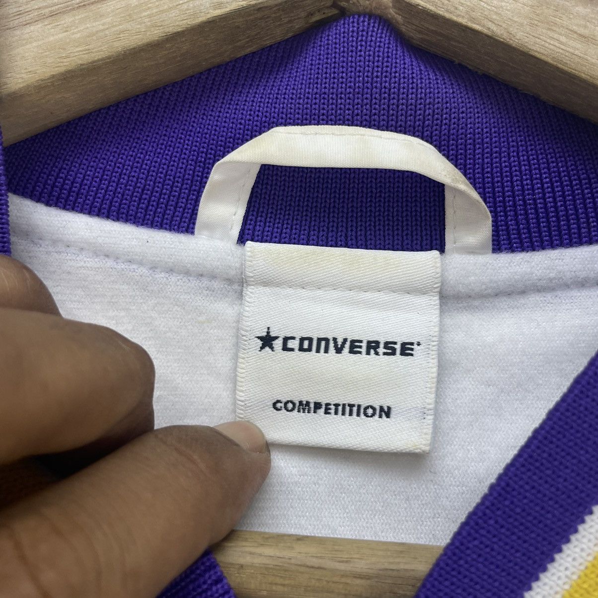 Converse × Vintage Vtg Converse Japan Club Kogakkan Basketball Jacket Size US M / EU 48-50 / 2 - 9 Thumbnail