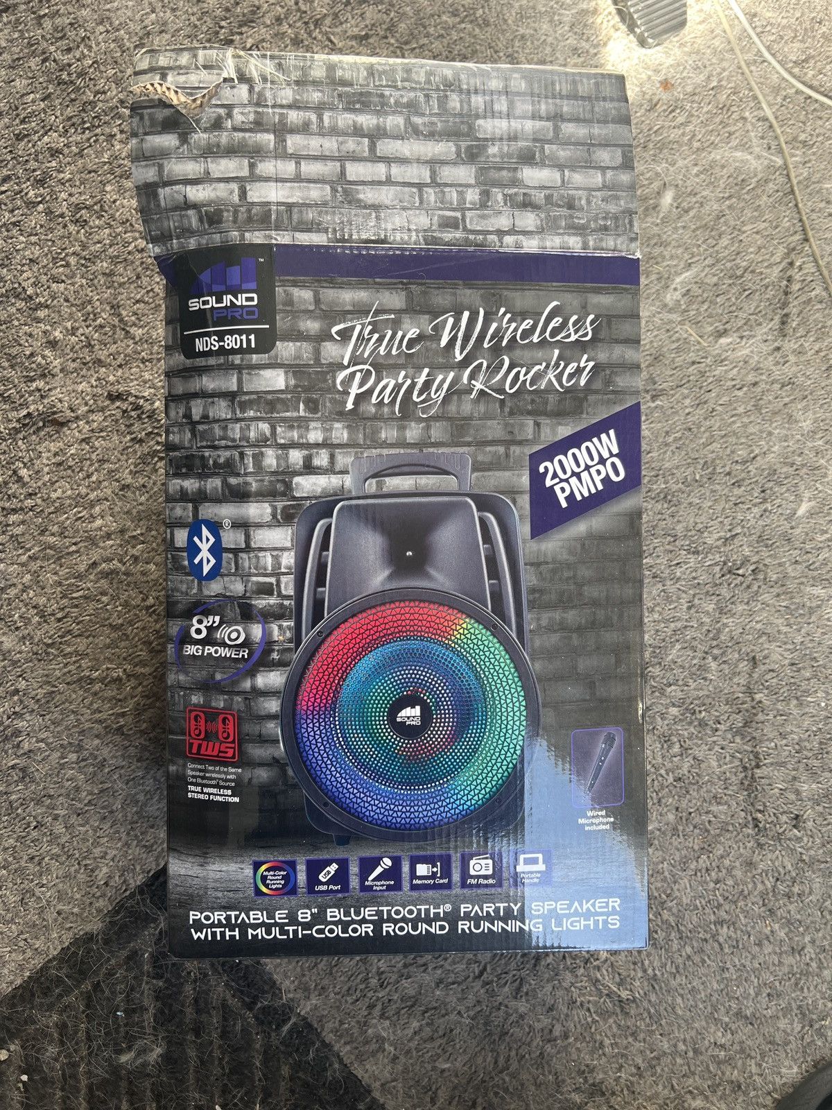 Hypebeast 2023 Naxa Sound Pro Portable Bluetooth Party Speaker Size ONE SIZE - 2 Thumbnail