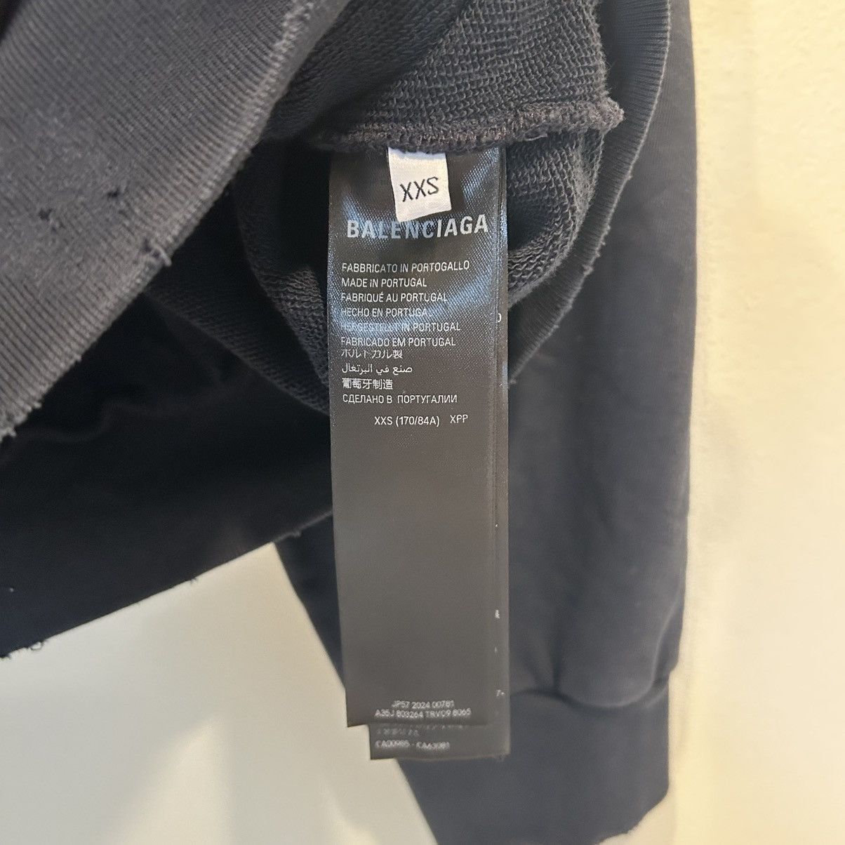 Balenciaga Balenciaga Saint Germain Navy Zip up Size US XXS / EU 40 - 8 Thumbnail