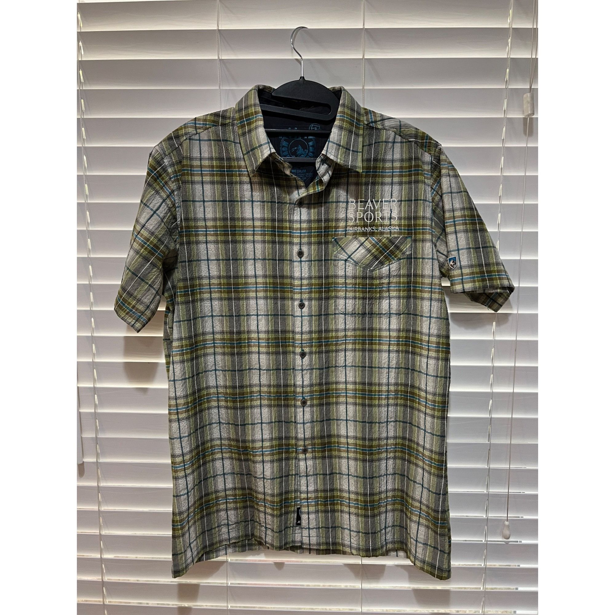 Kuhl Kuhl Short Sleeve Button Up Shirt - Size M Size US M / EU 48-50 / 2 - 1 Thumbnail