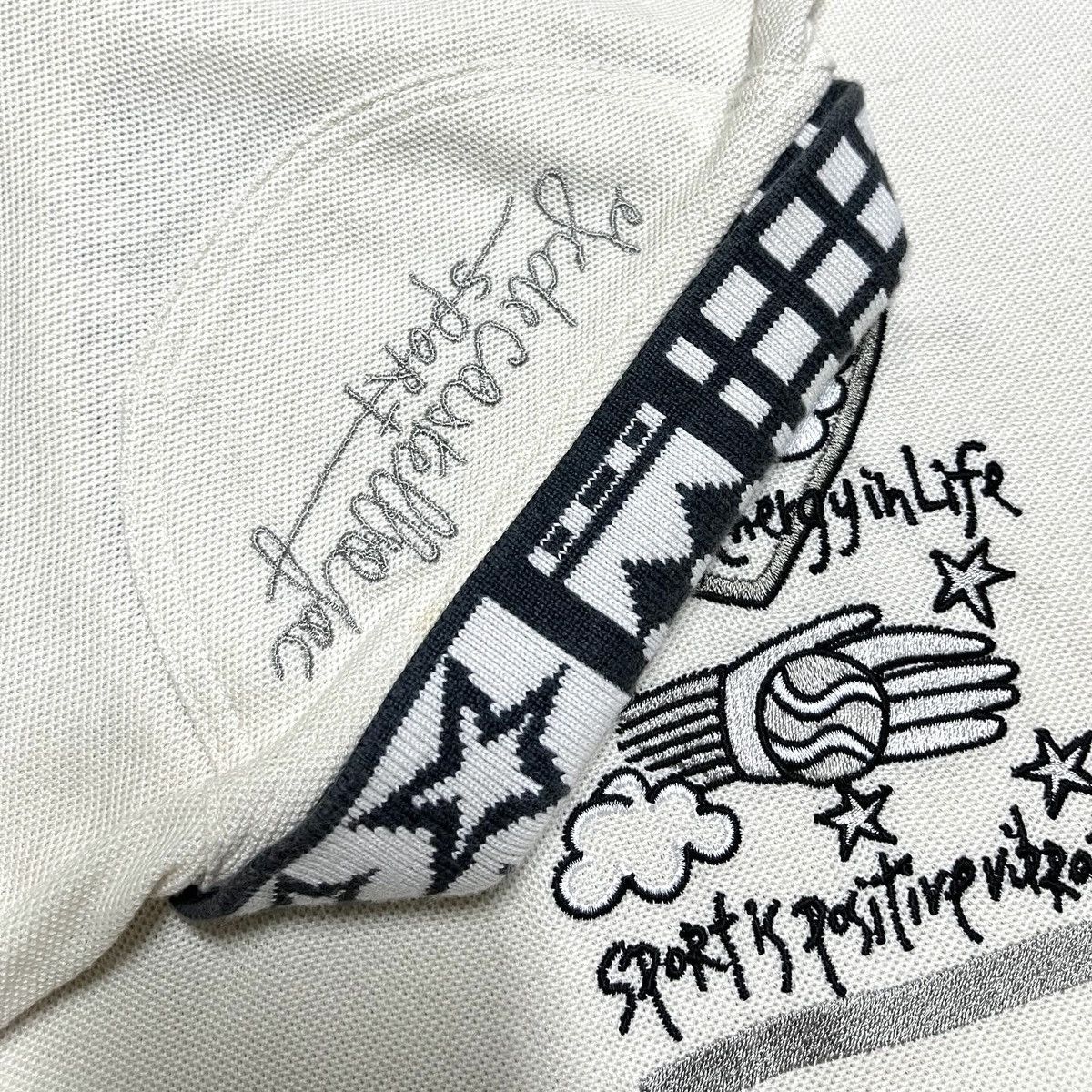 Japanese Brand × Jean Charles De Castelbajac × Vintage Vintage Jean Charles De Castelbajac Longsleeve Polo Shirt Size US L / EU 52-54 / 3 - 5 Thumbnail