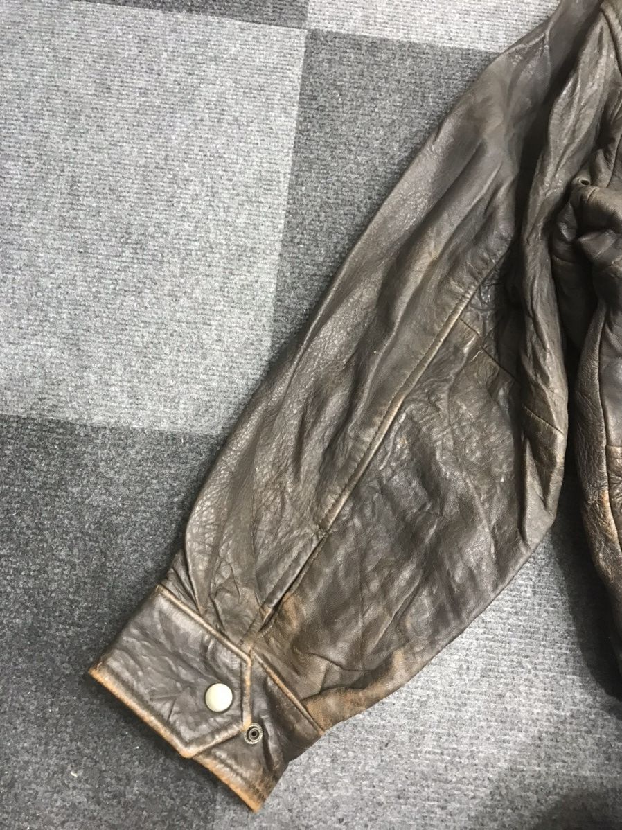 Genuine Leather MILANO CONNECTION A2 Flying Jacket Size US L / EU 52-54 / 3 - 15 Thumbnail
