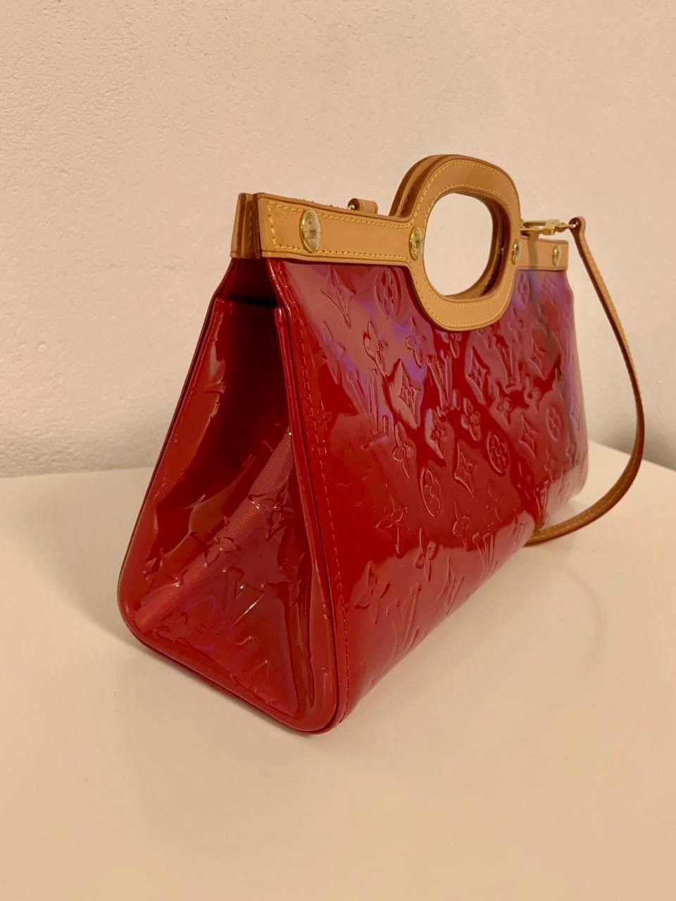 Louis Vuitton Louis Vuitton Monogramm Vernis drive Roxbury Tasche Rot Size ONE SIZE - 9 Thumbnail