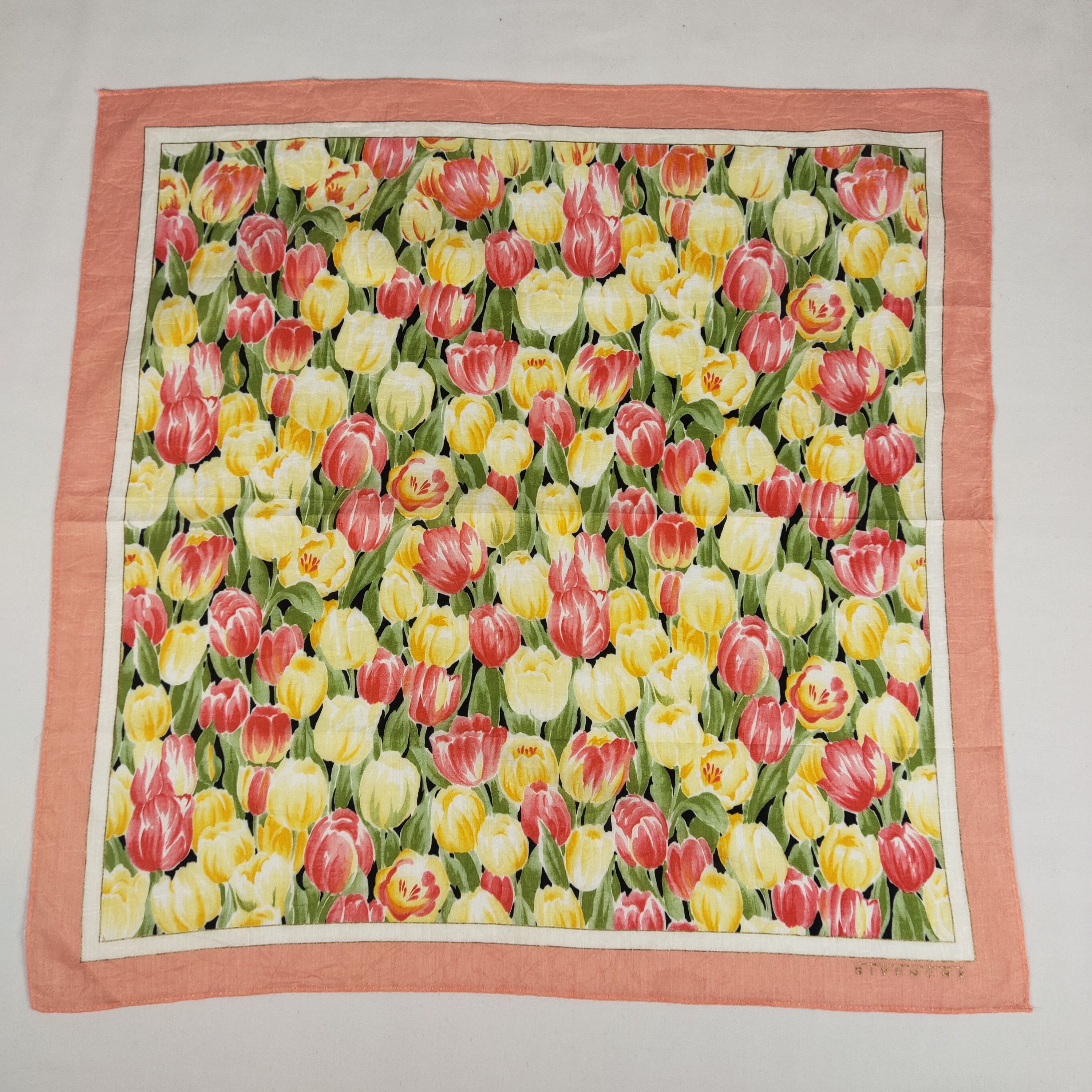 Vintage Givenchy Handkerchief / Neckerchief / Bandana FZ445 Size ONE SIZE - 3 Thumbnail