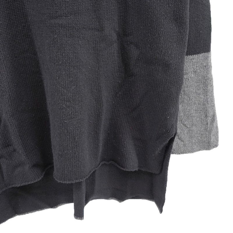 Yohji Yamamoto BLACK Scandal Yohji Yamamoto 19AW Intarsia message knit Size US L / EU 52-54 / 3 - 4 Thumbnail