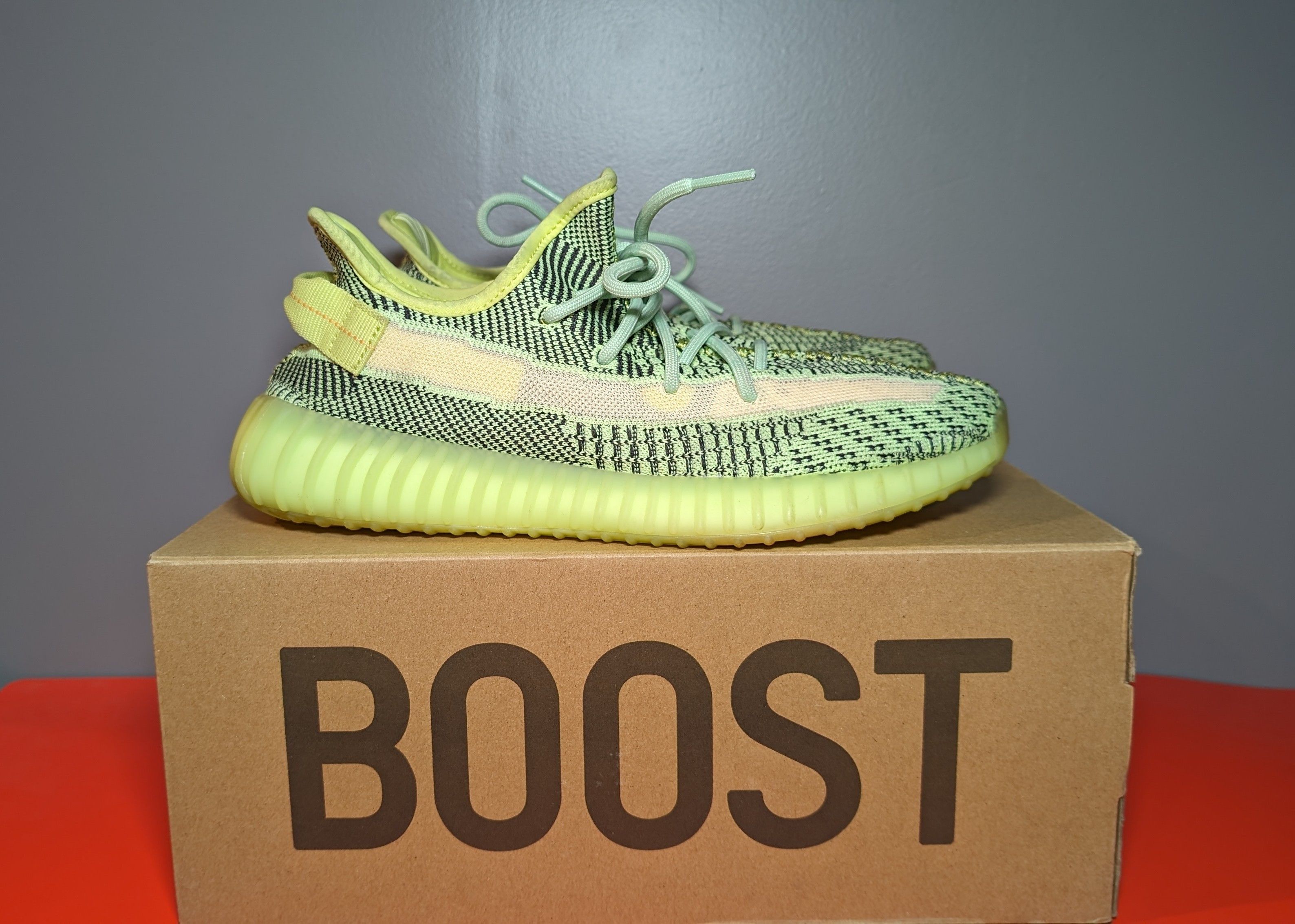 Adidas Size 9 - Adidas Yeezy Boost 350 V2 Yeezreel Non-Reflective Size US 9 / EU 42 - 1 Thumbnail