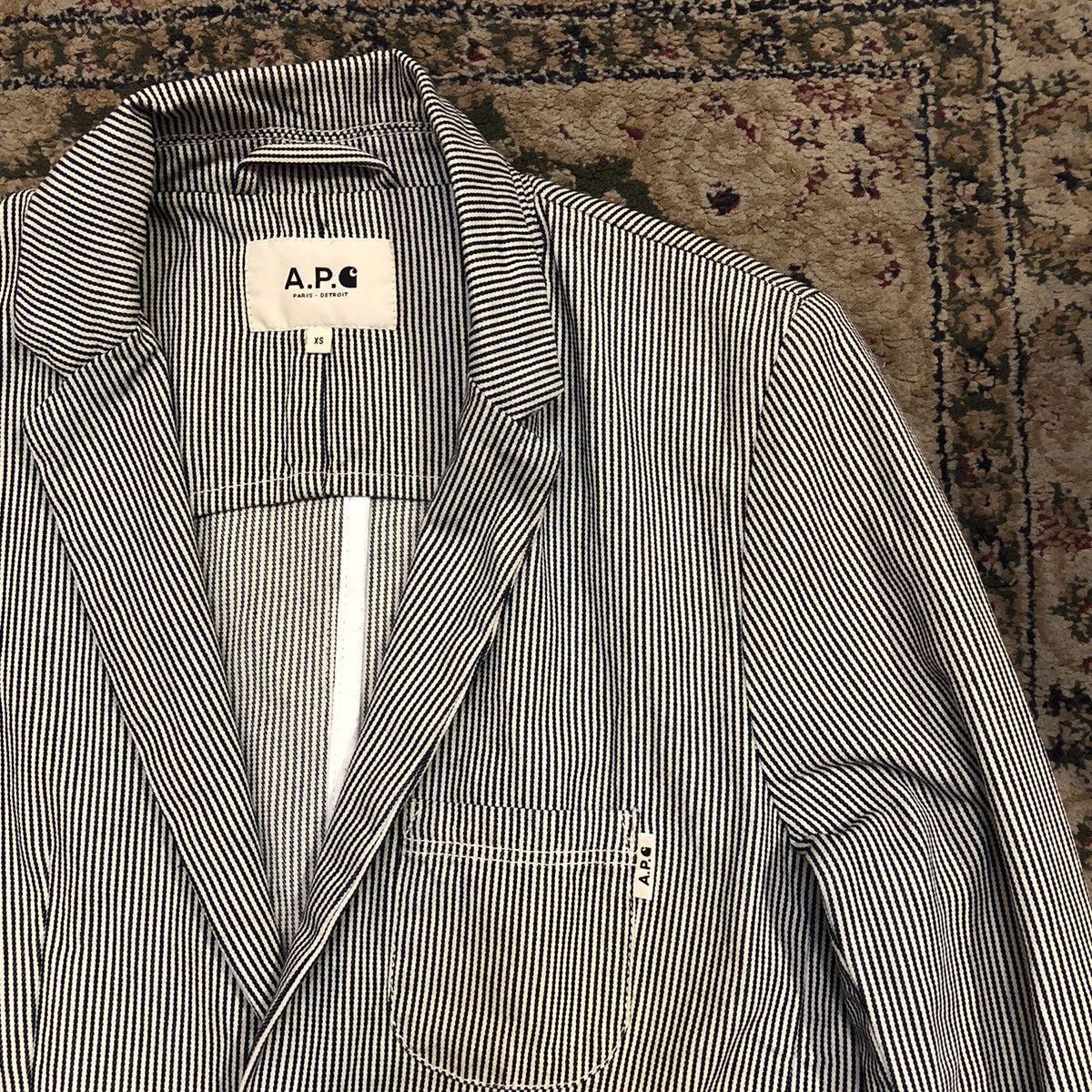 A.P.C. APC x CARHARTT CAPTAIN JACKET Size US XS / EU 42 / 0 - 2 Thumbnail