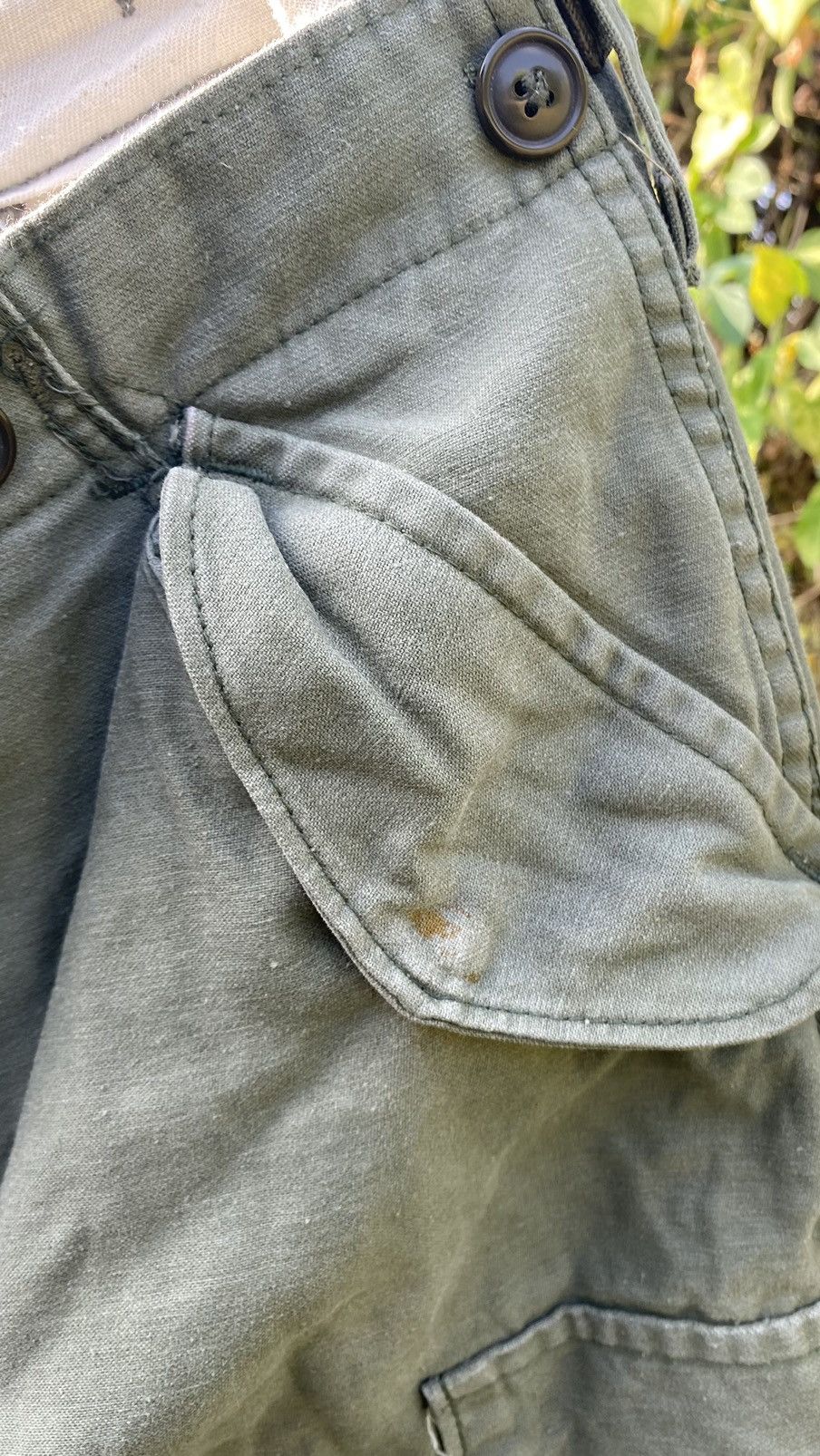 Japanese Brand Distressed TROUSER SHELL FIELD M-1951 Cargo Pants Size US 35 - 6 Thumbnail