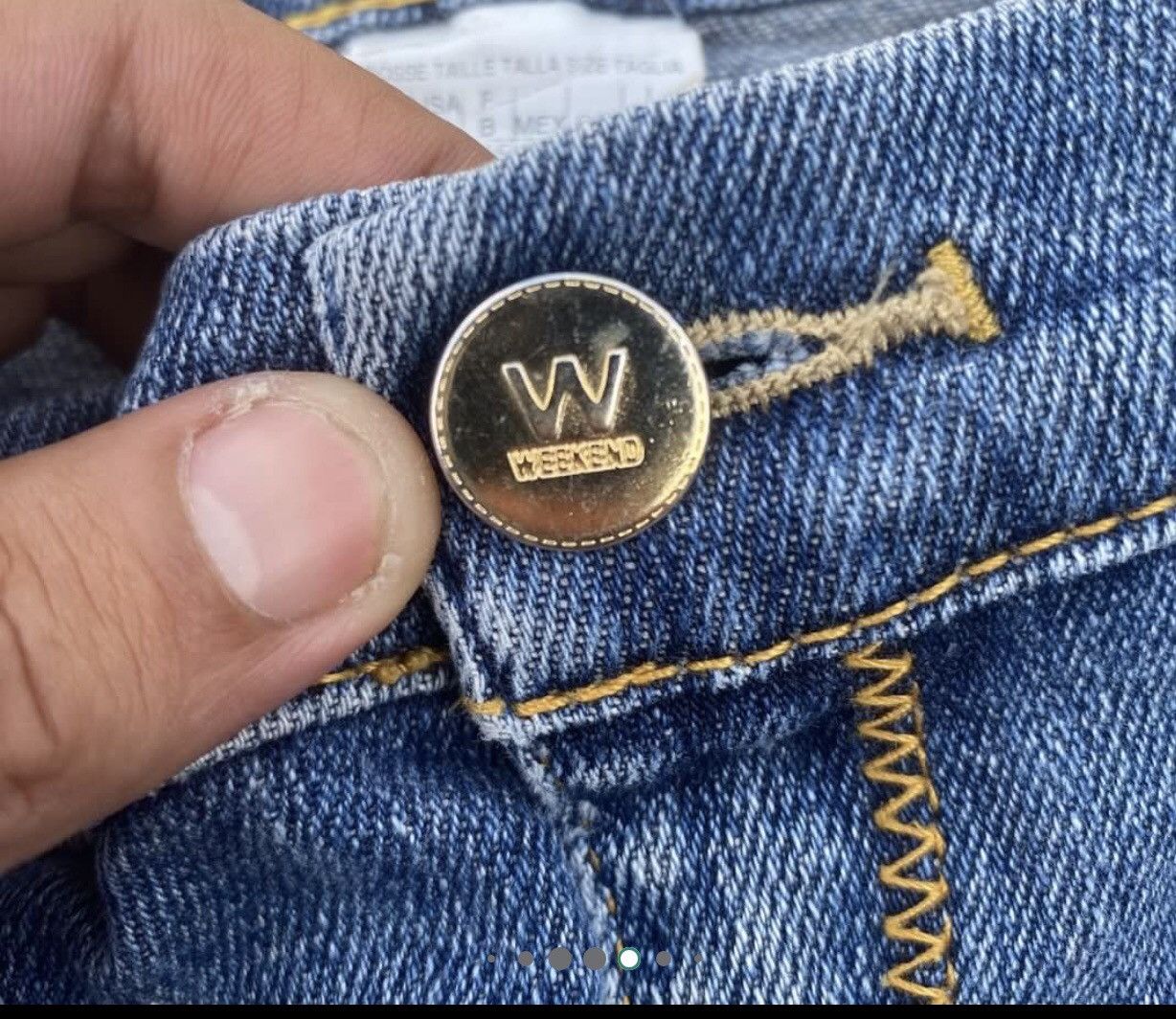 Max Mara × Weekend Max Mara 🔥🔥✅VTG MAX MARA WEKEND LINE BOOTCUT/FLARE JEANS Size 29" - 8 Thumbnail