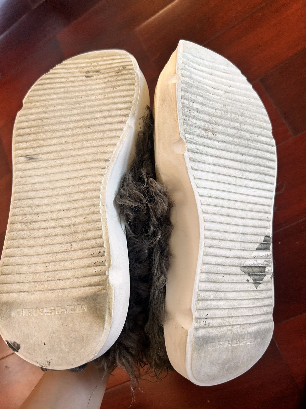 Rick Owens × Rick Owens Drkshdw Rick Owens Hairy Ramones Low Size US 7.5 / EU 40-41 - 7 Thumbnail