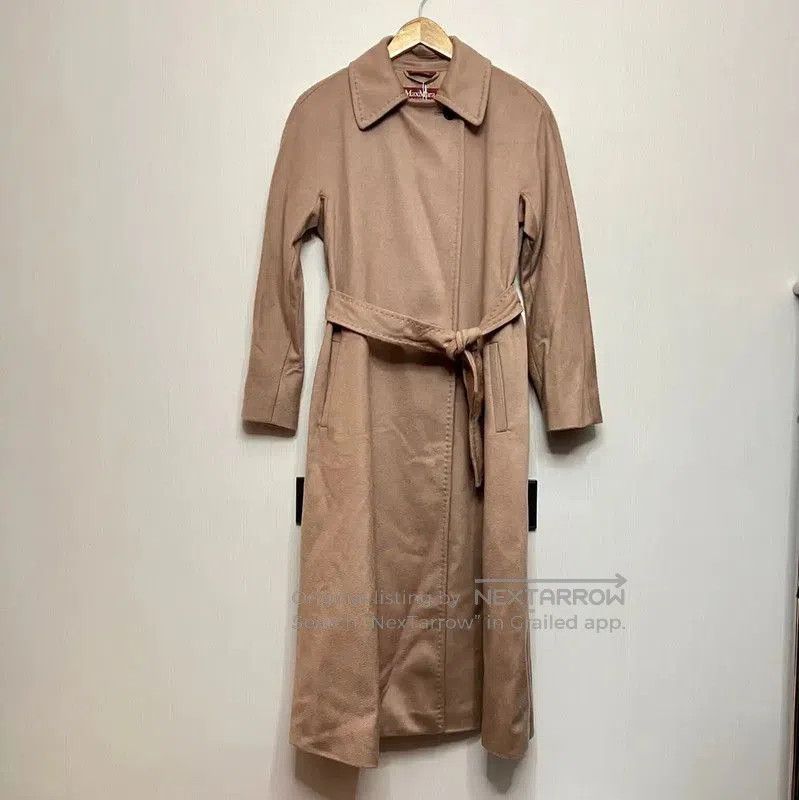 Max Mara MaxMara Beige Wool Women's Coat . Size L / US 10 / IT 46 - 1 Thumbnail