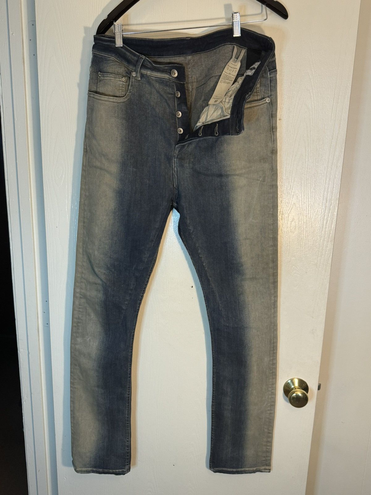 Rick Owen Detroit Cut Denim