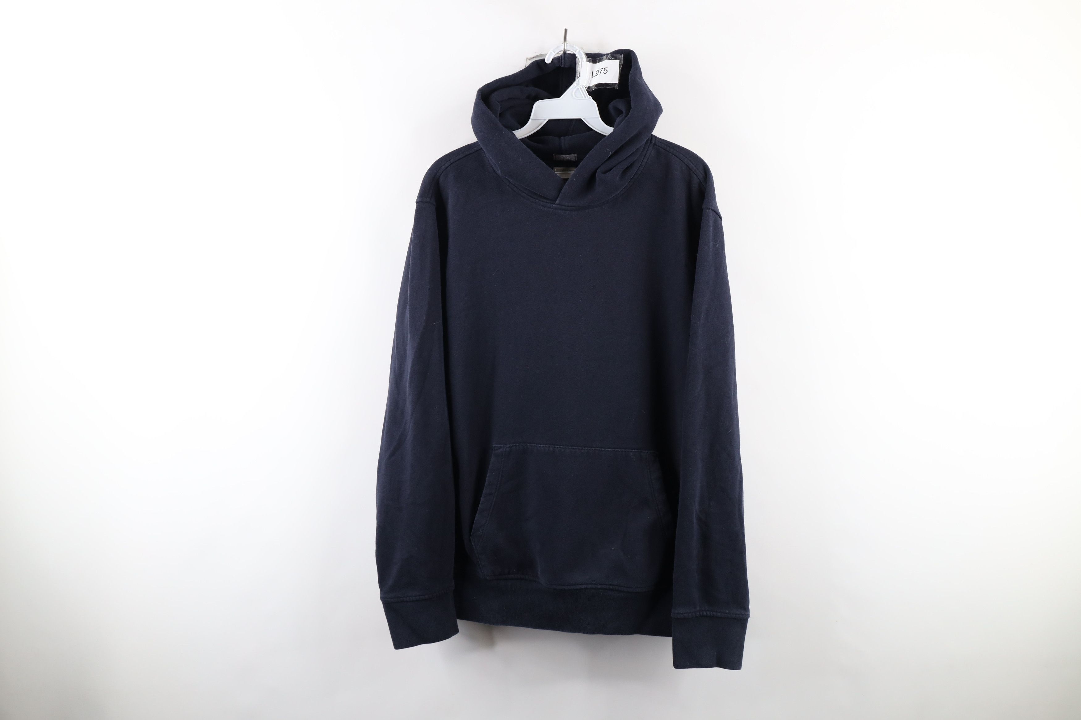 Gap Vintage Gap Sweats Faded Blank Hoodie Sweatshirt Navy Blue Size US M / EU 48-50 / 2 - 1 Thumbnail