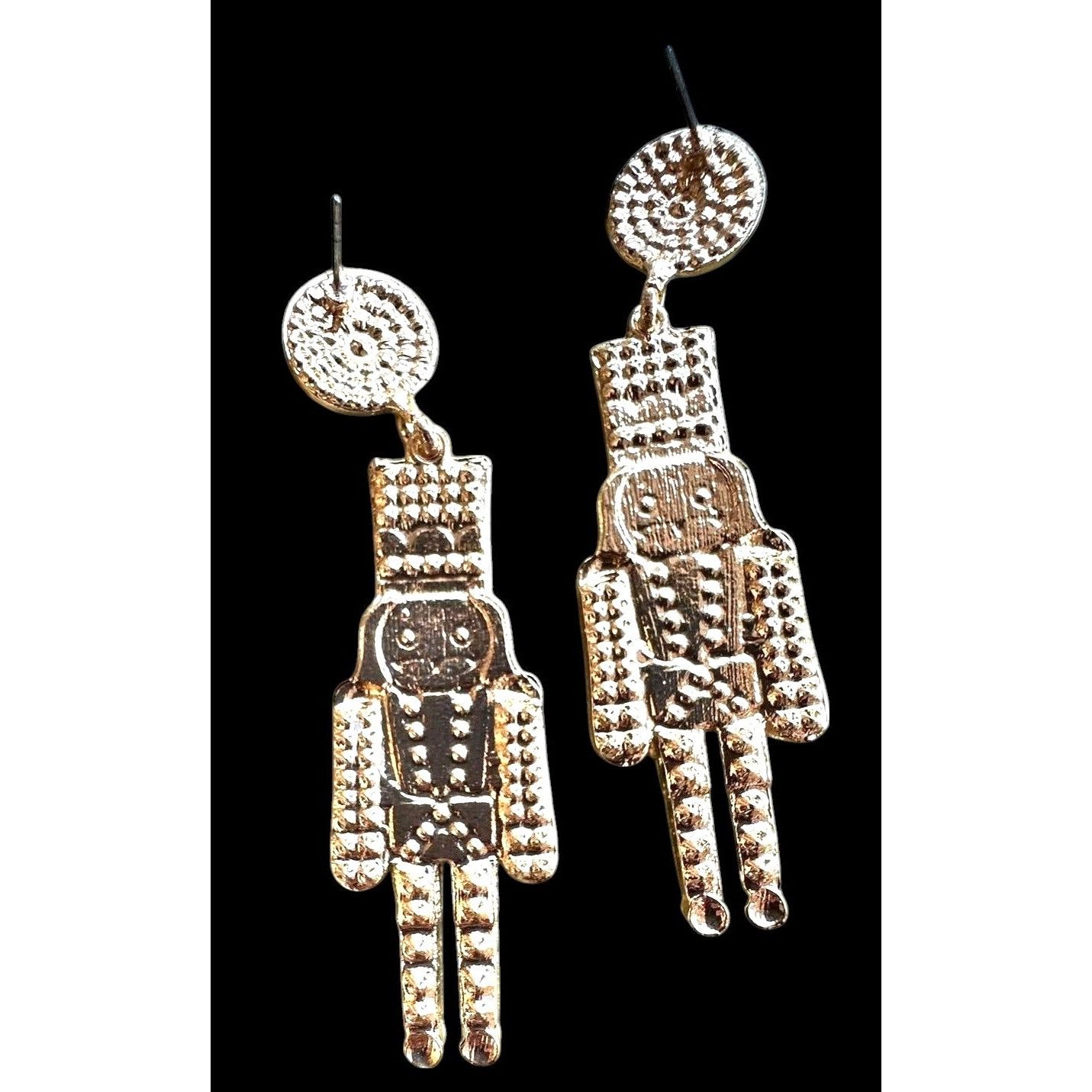 Handmade Nutcracker Earrings Toy Soldier New Christmas Ballet Jewelry Size ONE SIZE - 12 Thumbnail