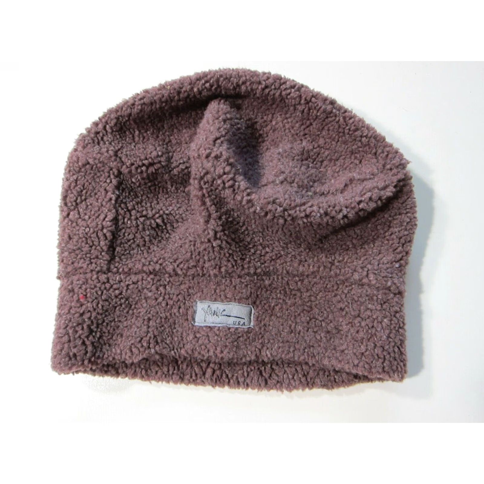 Vintage Yank USA Fran Beanie Hat M-L Purple Fleece Deluxe Warm Winter 100% polyester Women's Size M / US 6-8 / IT 42-44 - 2 Thumbnail