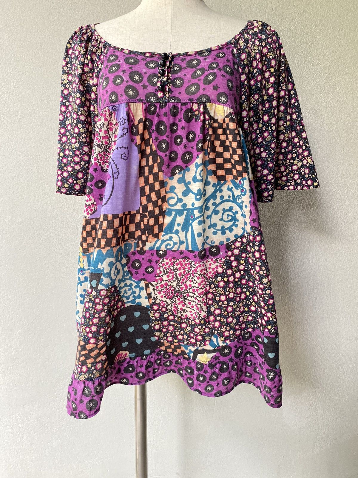 Tsumori Chisato TSUMORI CHISATO printed multicolor blouse Size M / US 6-8 / IT 42-44 - 16 Thumbnail