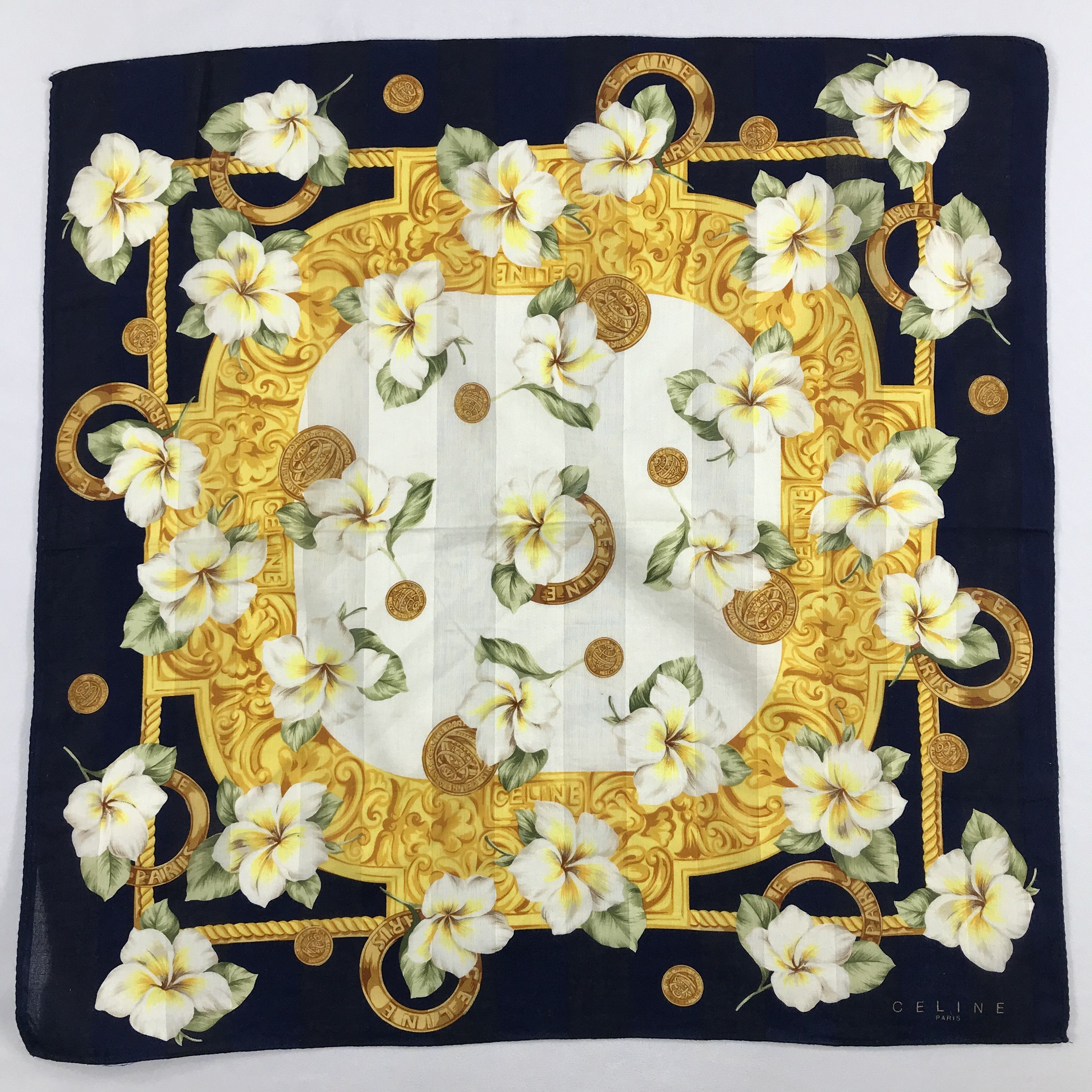 Celine Celine Bandana / Handkerchief / Neckerchief - S2125 Size ONE SIZE - 1 Thumbnail