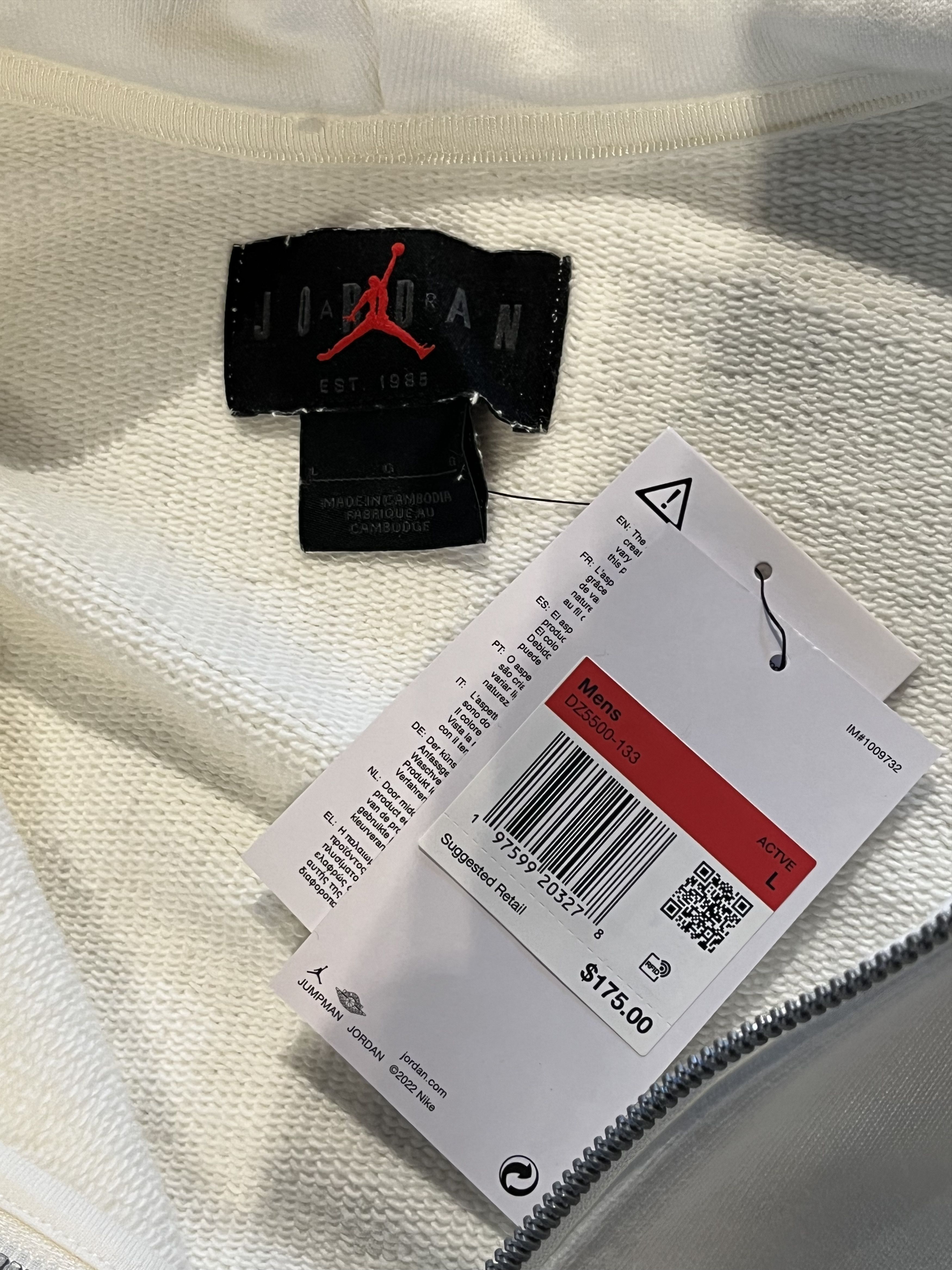 Jordan Brand × Travis Scott Jordan x Travis Scott Full Zip Hoodie Size US L / EU 52-54 / 3 - 3 Thumbnail