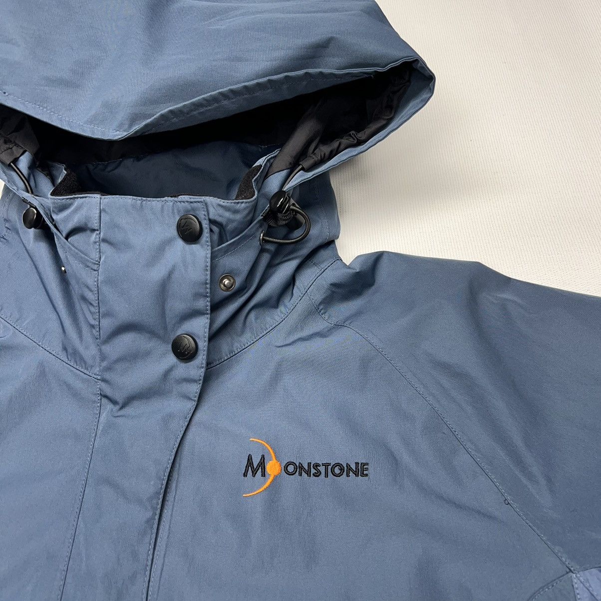 Other Moonstone Gore-Tex Jacket Blue Shell Full Zip Rain Coat Y2K Size M / US 6-8 / IT 42-44 - 3 Thumbnail