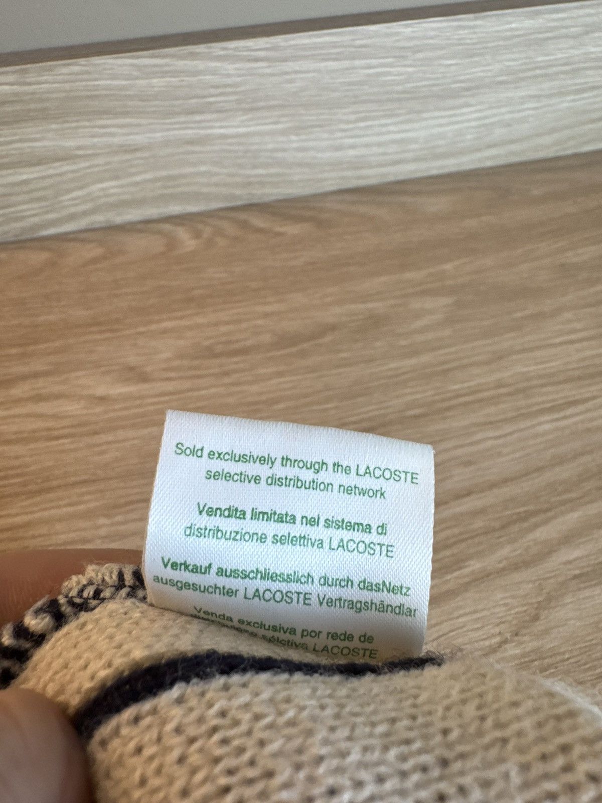Lacoste LACOSTE Vintage Beanie Hat Cap 90’s One Size Made In France Size ONE SIZE - 5 Thumbnail