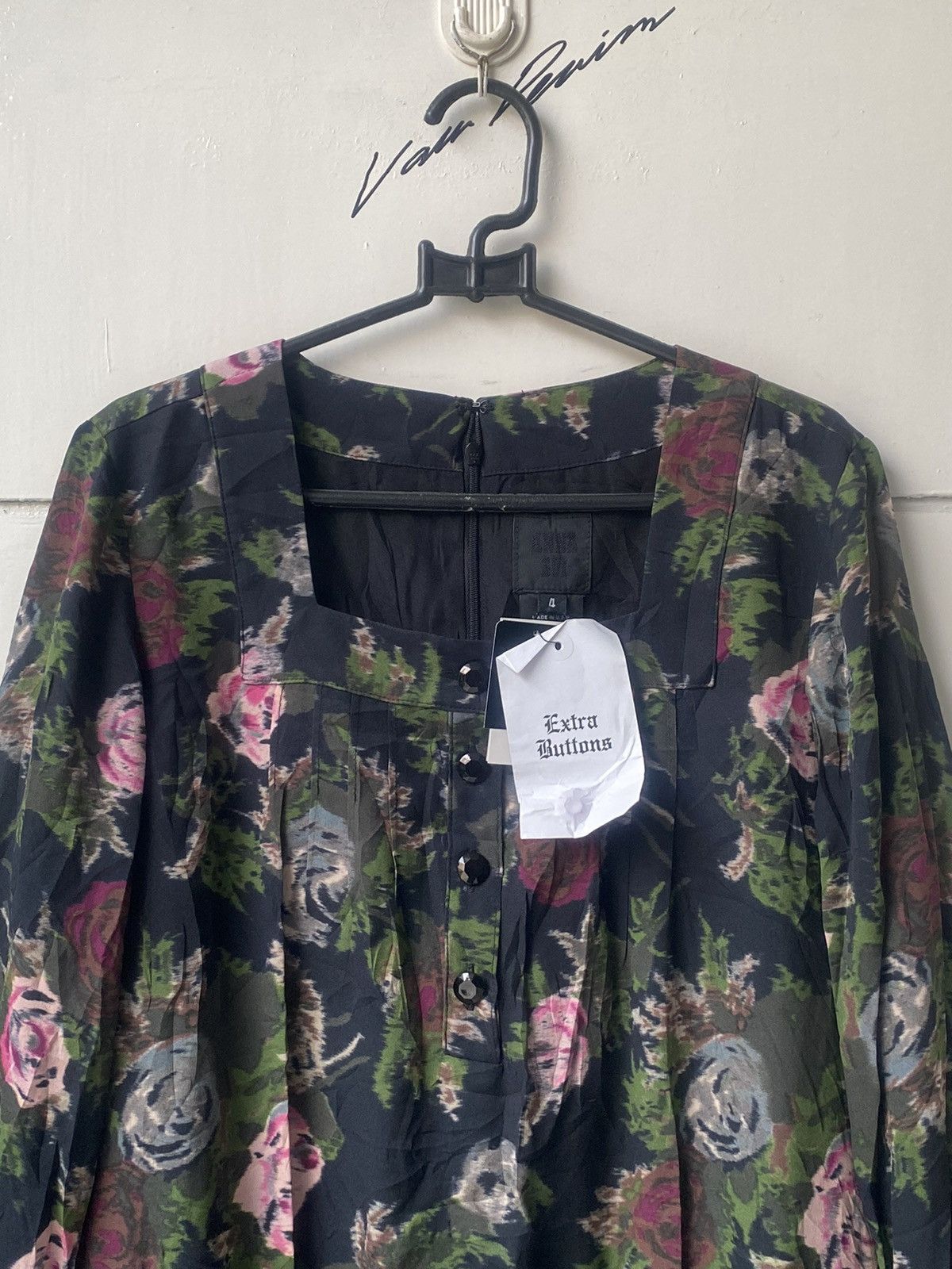 Anna Sui ANNA SUI Flower Motive Dress Size S / US 4 / IT 40 - 8 Thumbnail