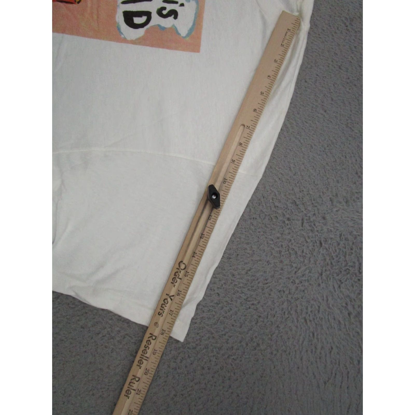 Hanes VINTAGE Smoking is Bad it is Garbage Single Stitch Shirt XL White Hanes T-Shirt Mens 90s Garbage Anti Smoking Size US XL / EU 56 / 4 - 7 Thumbnail
