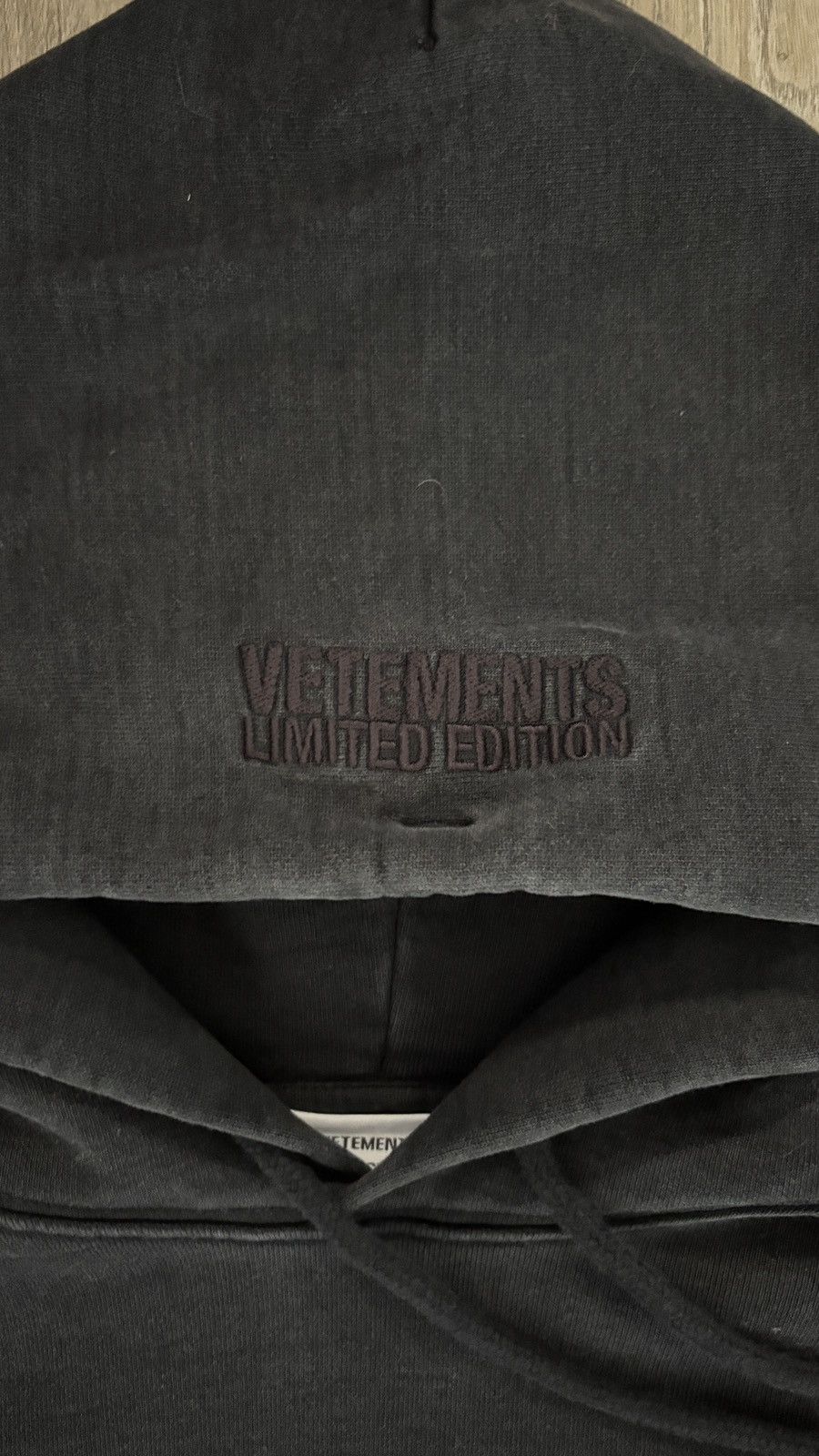 Vetements Vetements Limited Edition Rhinestone Hoodie Size US S / EU 44-46 / 1 - 3 Thumbnail
