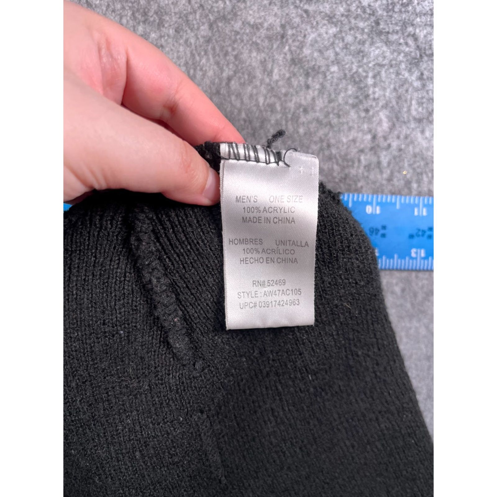 Walmart Unbranded Black Knit Beanie Ski Hat One Size - Lightweight Outdoor Casual Mens Size ONE SIZE - 6 Thumbnail