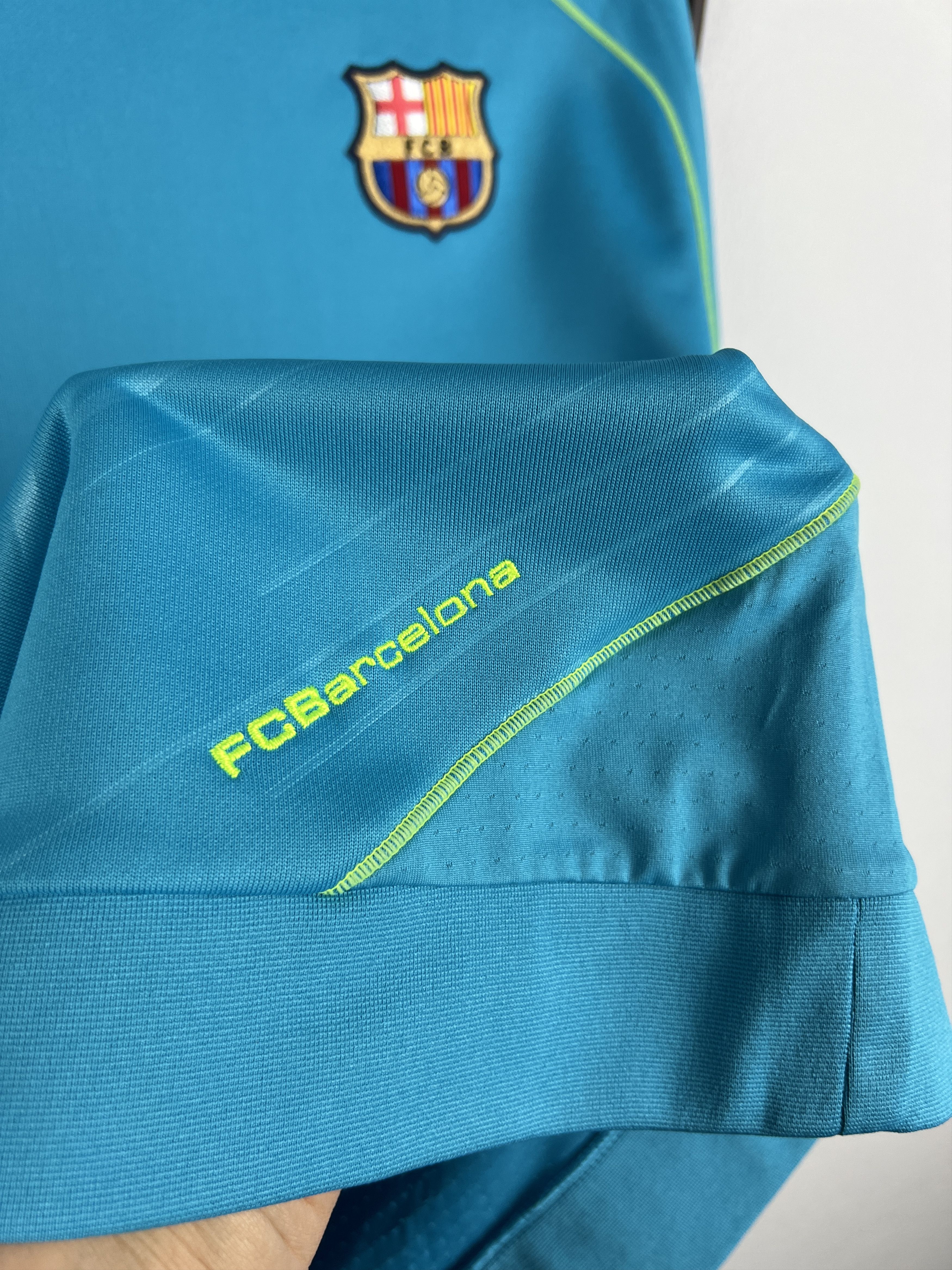 Nike FC Barcelona Football Sweatshirt Soccer Jacket Track Kids XL Size US XS / EU 42 / 0 - 4 Thumbnail