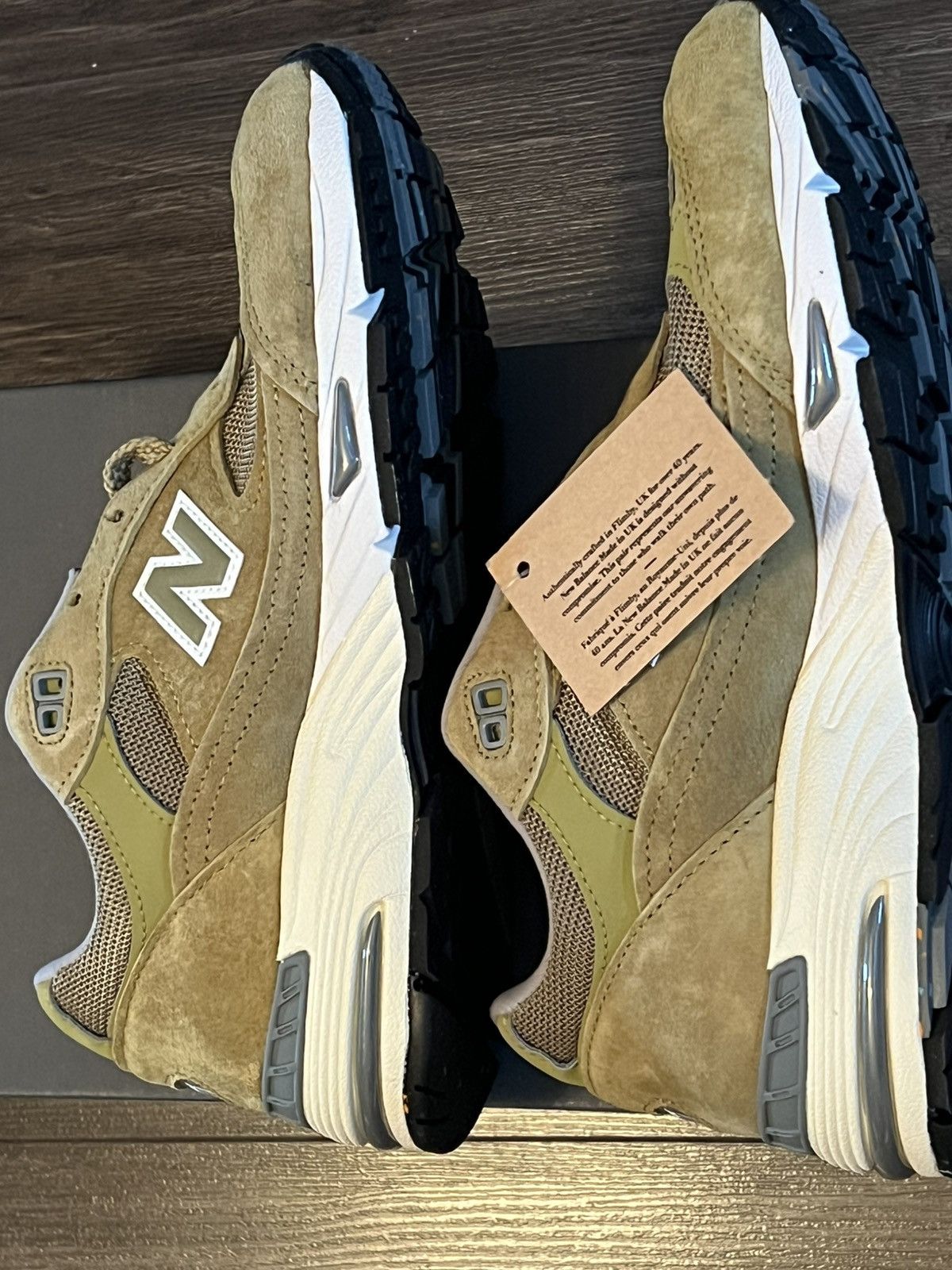 New Balance New Balance 991 Made In England Green Moss 7.5US W Size US 7.5 / IT 37.5 - 7 Thumbnail