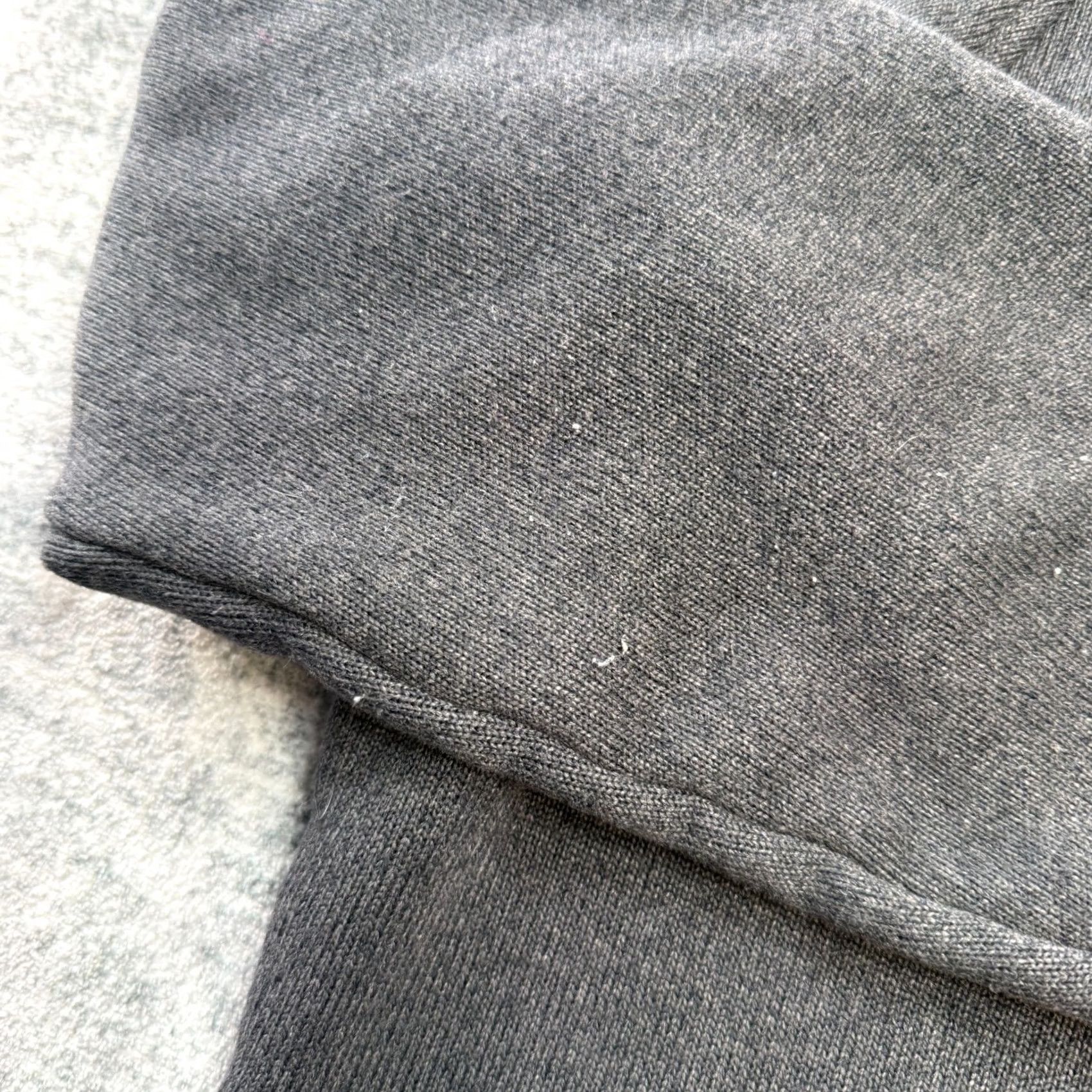 Vineyard Vines Vineyard Vines Shep Shirt Sweater L Charcoal Gray 1/4 Zip Mock Neck Pullover Men Size US L / EU 52-54 / 3 - 3 Thumbnail
