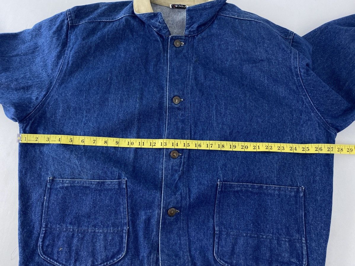 Other The Talbot Indigo Denim Chore Jeans Jacket Corduroy Collar Size US XL / EU 56 / 4 - 11 Thumbnail