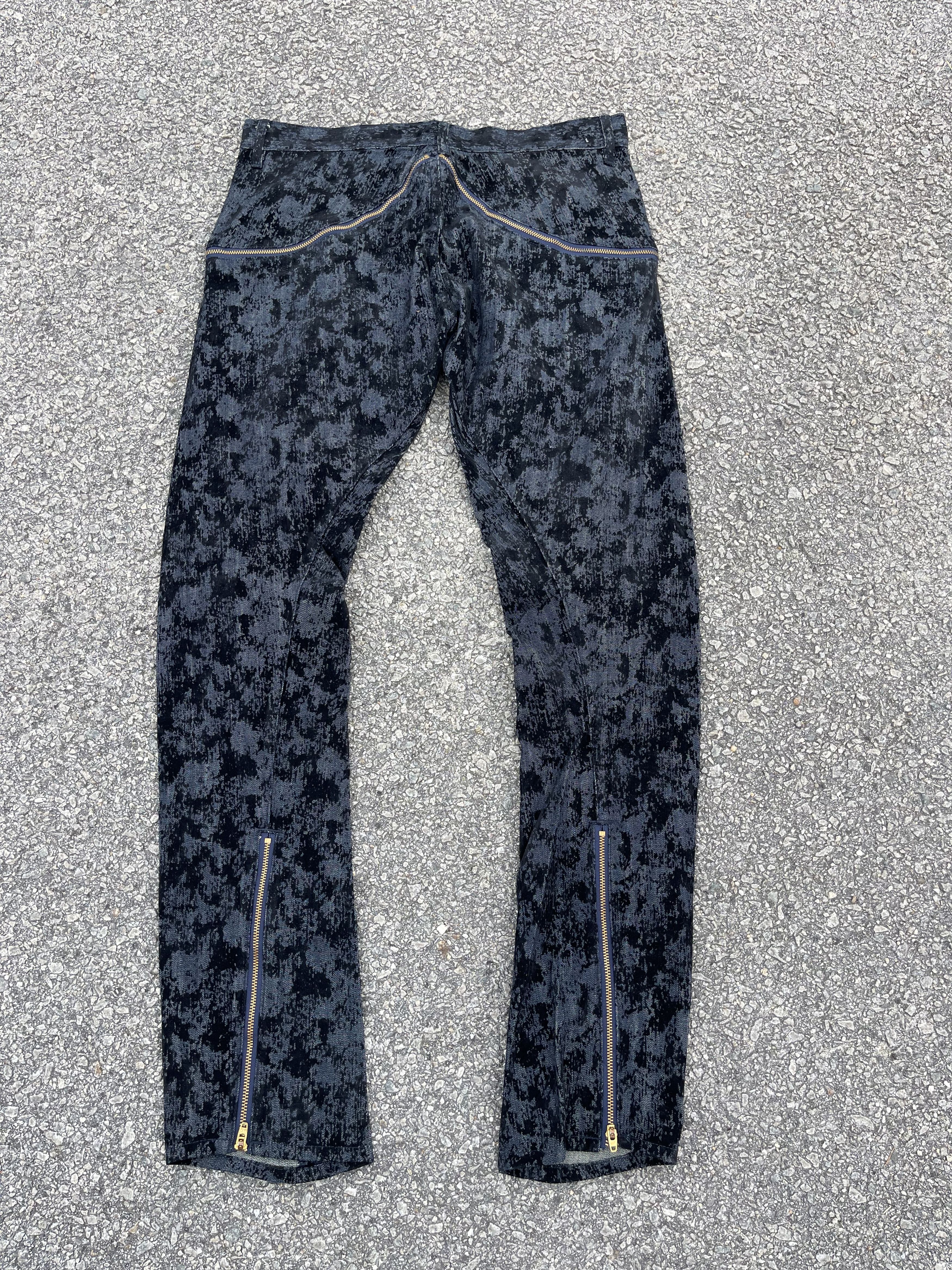 If Six Was Nine × Le Grande Bleu (L.G.B.) stof japanese brand long zipper Satin Project Rare Size US 32 / EU 48 - 15 Thumbnail
